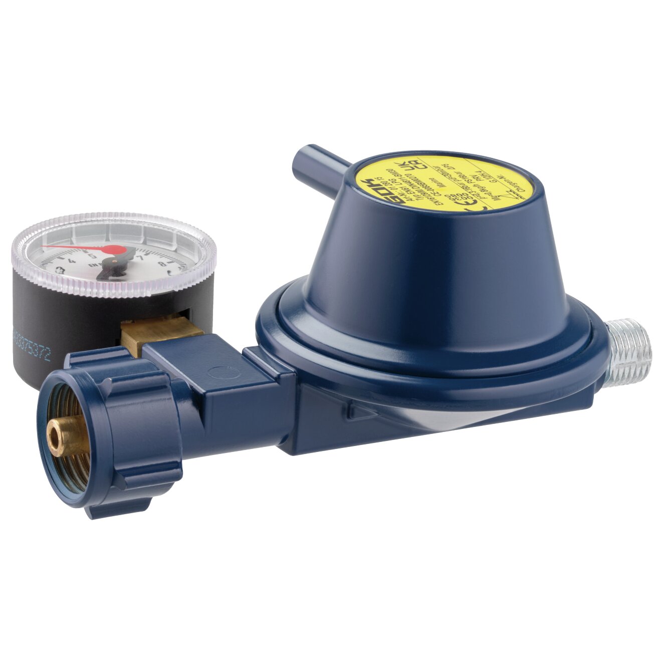 Gas Regulator 0.8 kg/h KLF x G1/4LH-KN PRV Man. Marine