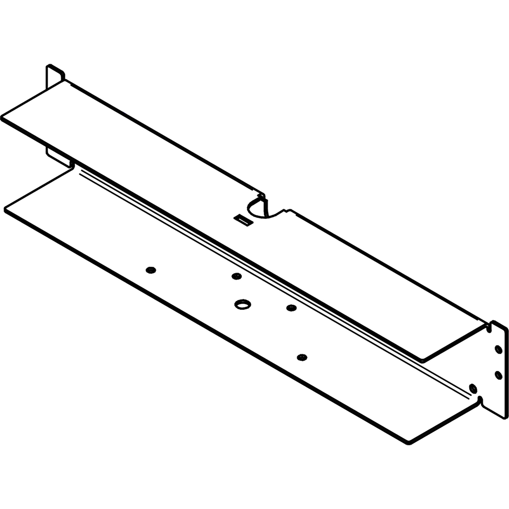 Casing Rear Panel Thule Slide-Out Step G2 12V 400