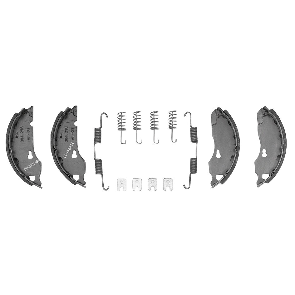 Brake Shoe Set Wheel Brake Type 1635, 1636, 1637