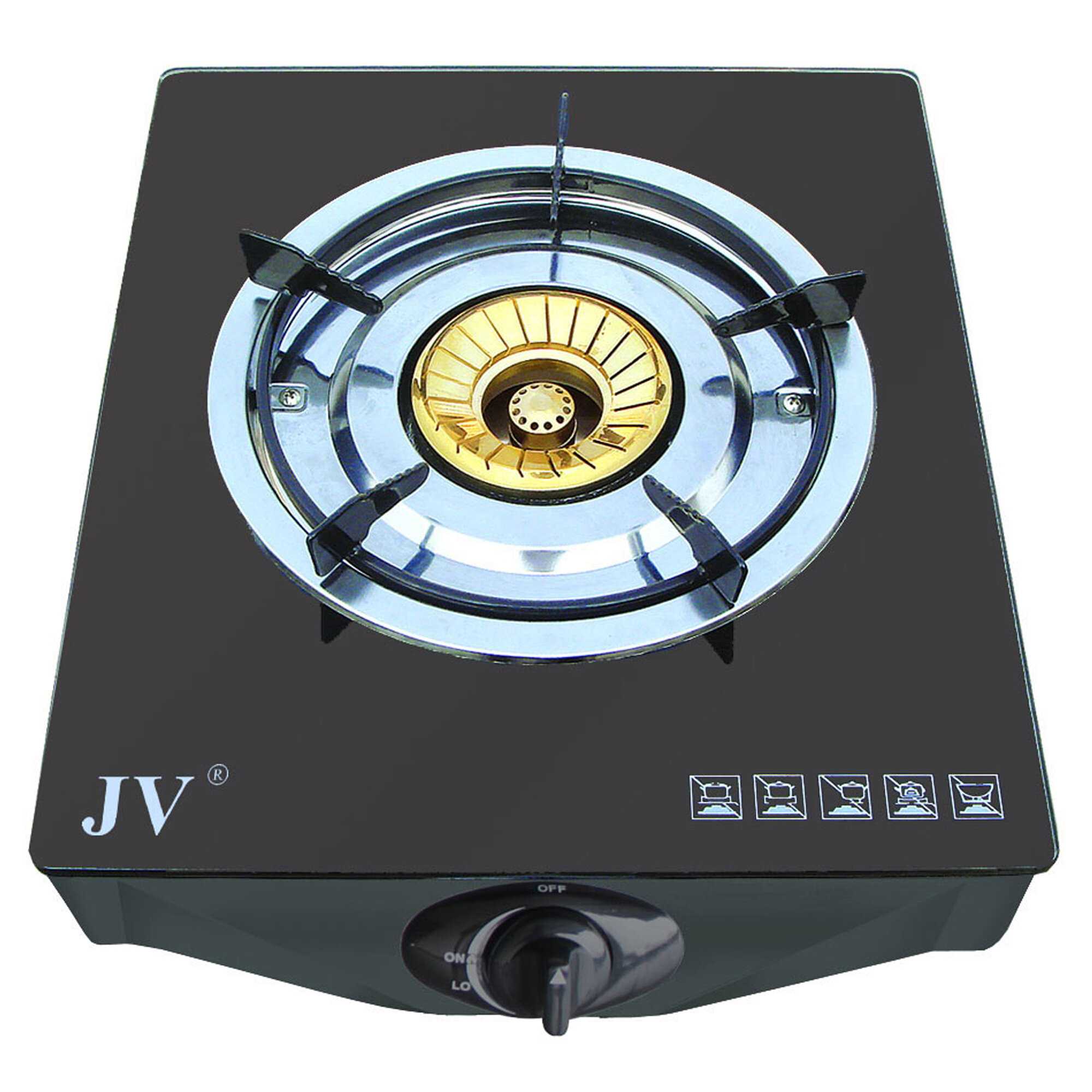 Stainless Steel Gas Stove, 1 buner