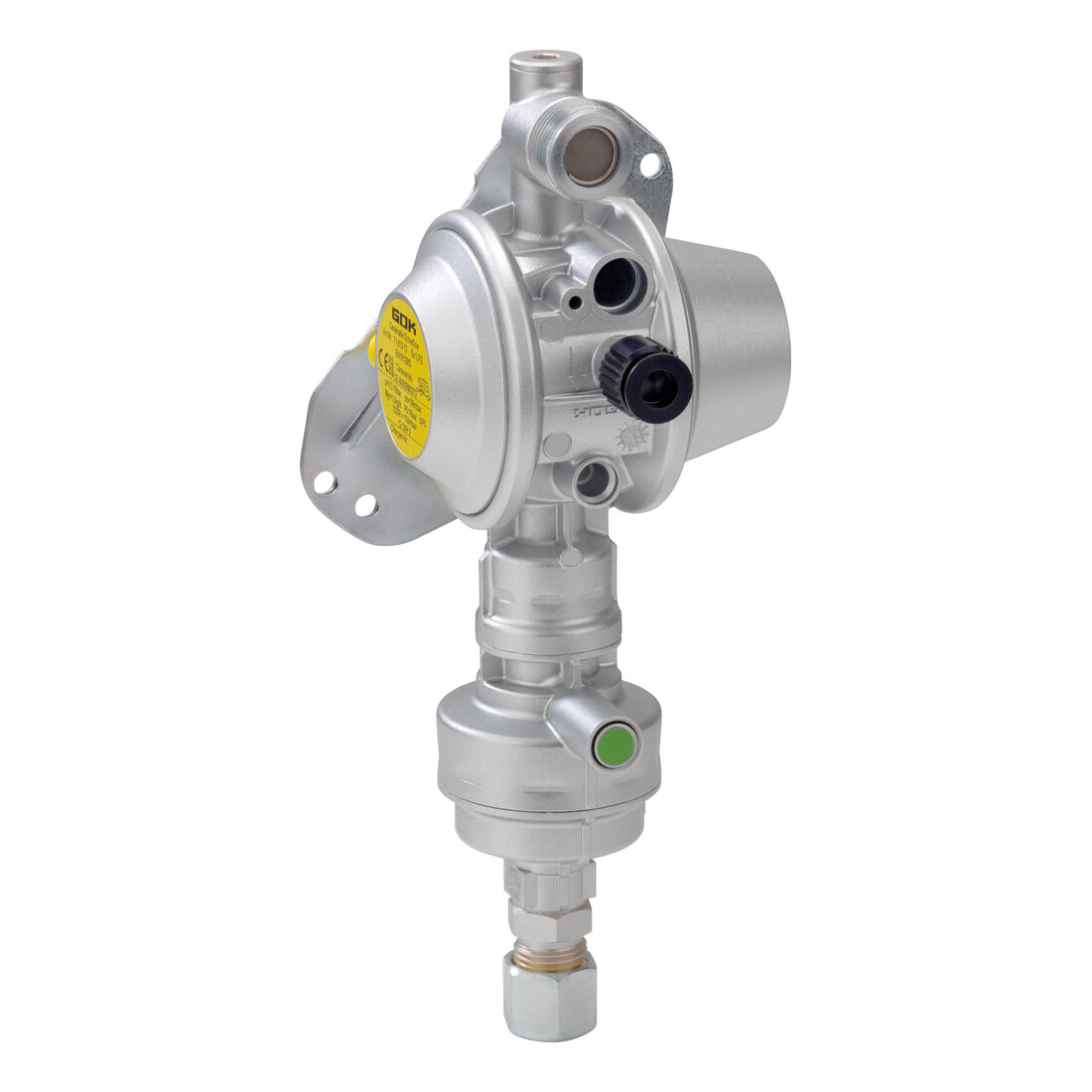 Safety Gas Pressure Regulator System Caramatic DriveOne, vertical, 30 mbar