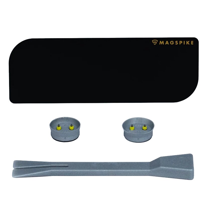 Base Plate with Magnet MagSpike Set M without Hooks, black