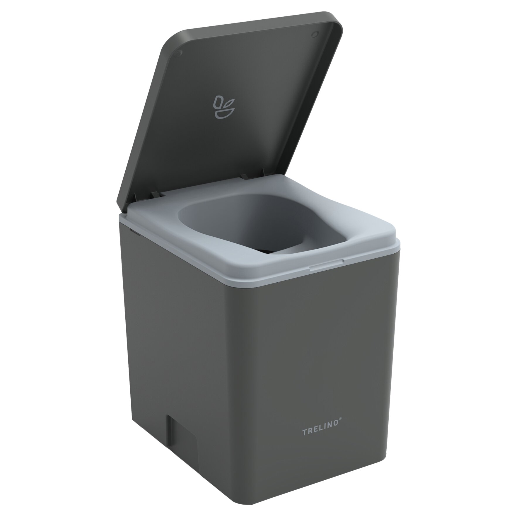 Separating Toilet Trelino® Evo anthracite, L