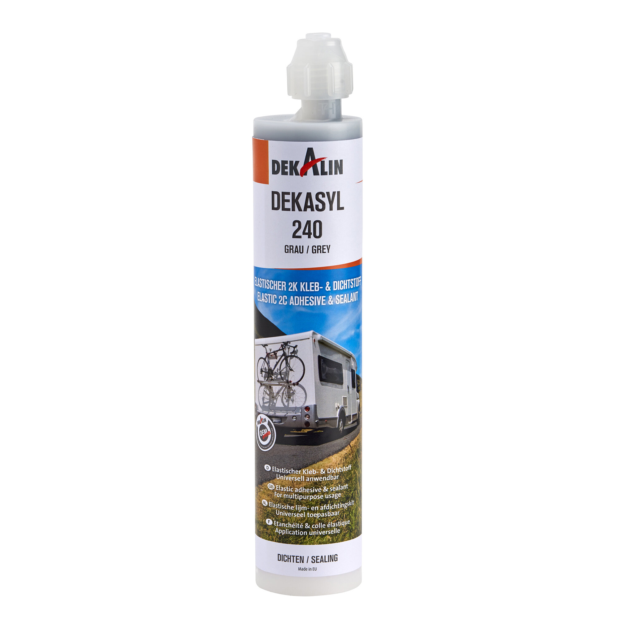 Two-Component Adhesive DEKASYL 240, grey, 250 ml