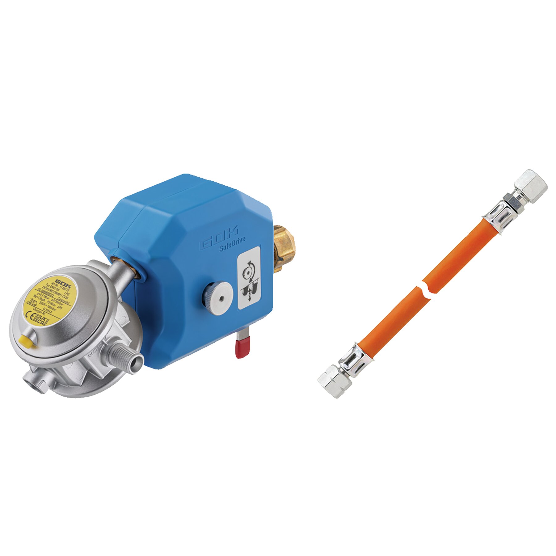 Safety Gas Pressure Regulator System Caramatic SafeDrive G.2