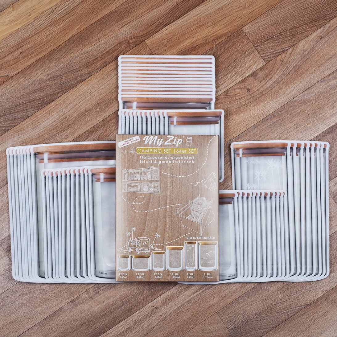 Storage Bags Camping, 64-piece set
