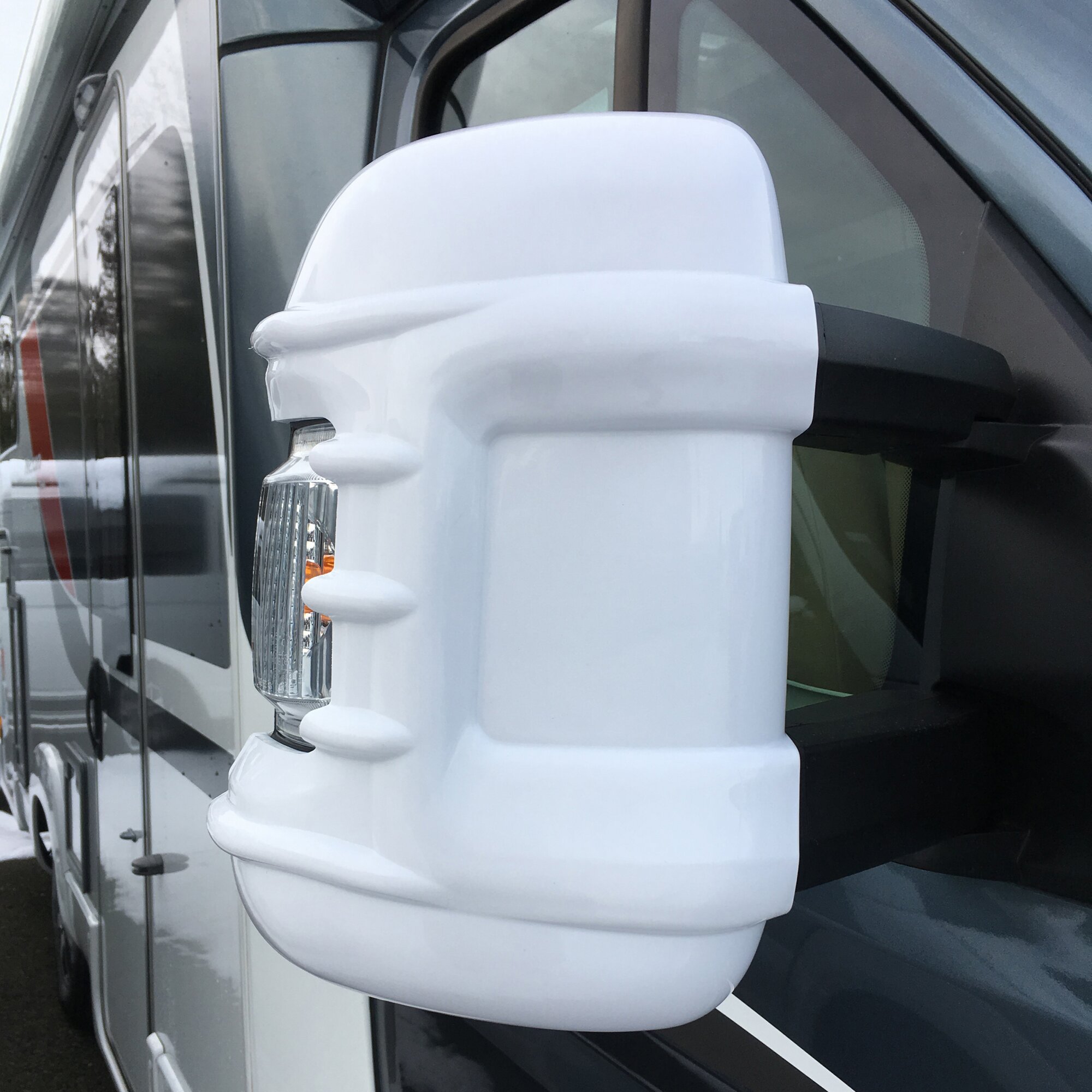 Mirror Protection Fiat Ducato, white