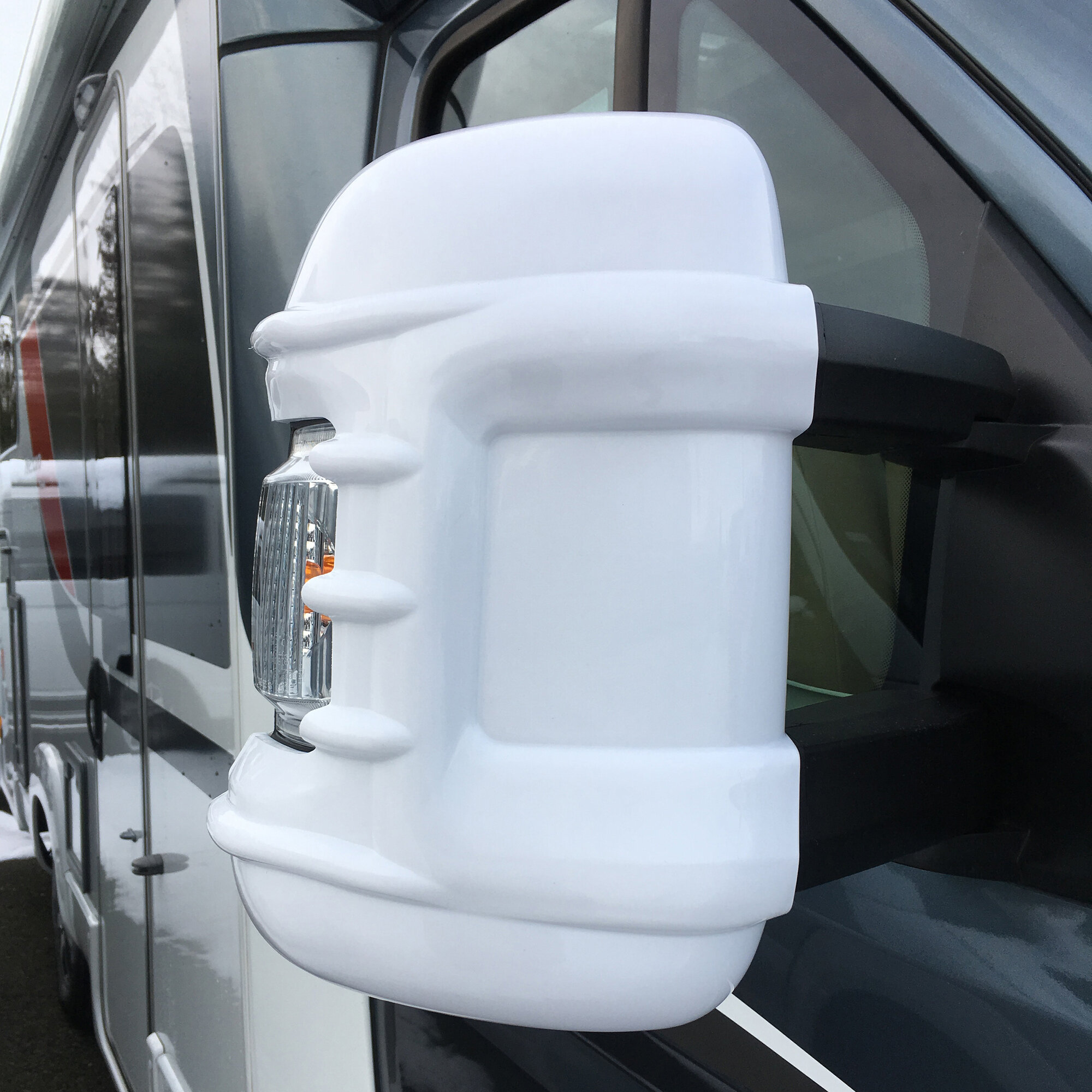 Mirror Protection Fiat Ducato, white