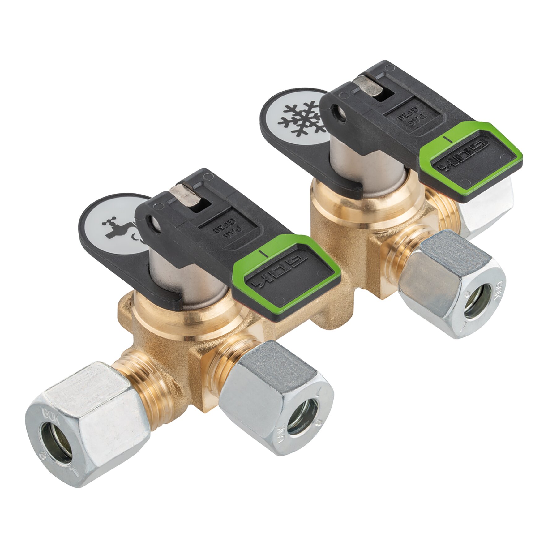 Distribution Block KSV-AB2 Long, ø 10 mm
