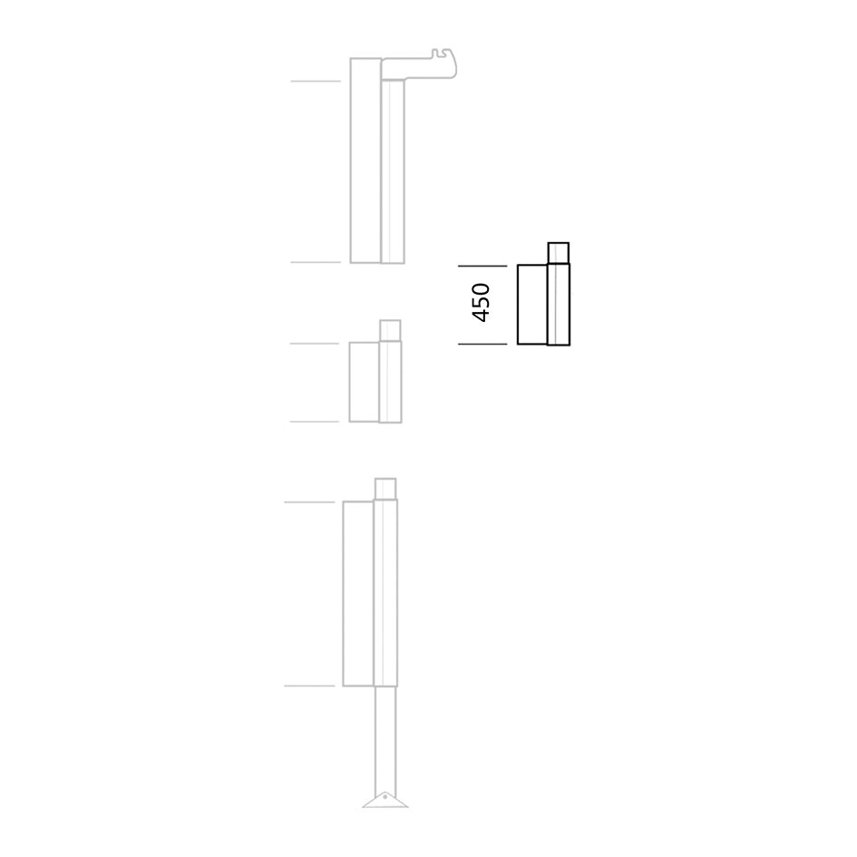 Mast Profile Extension XXL Thule Residence/Panorama