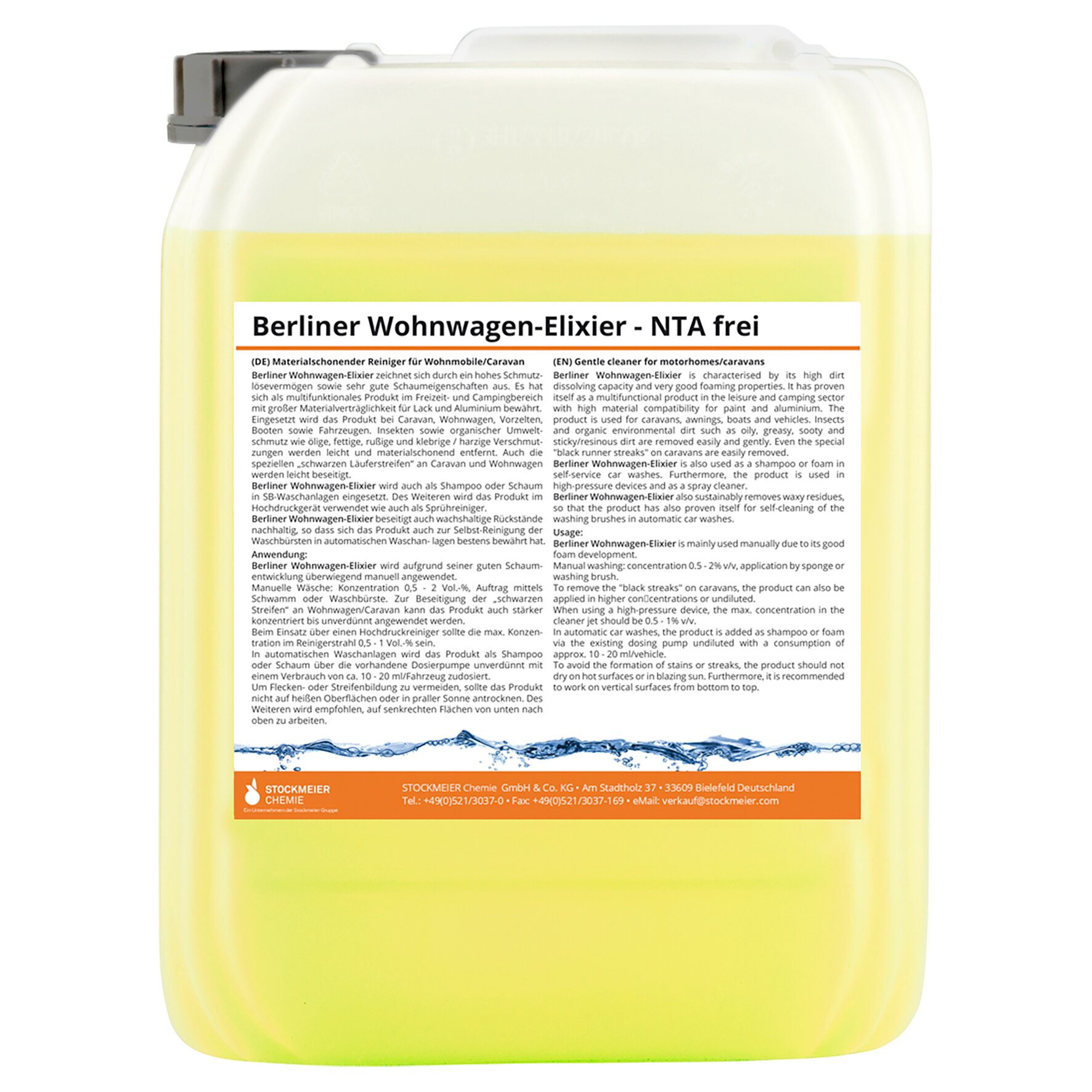 Camping Cleaner Berliner Elixier, 10 l