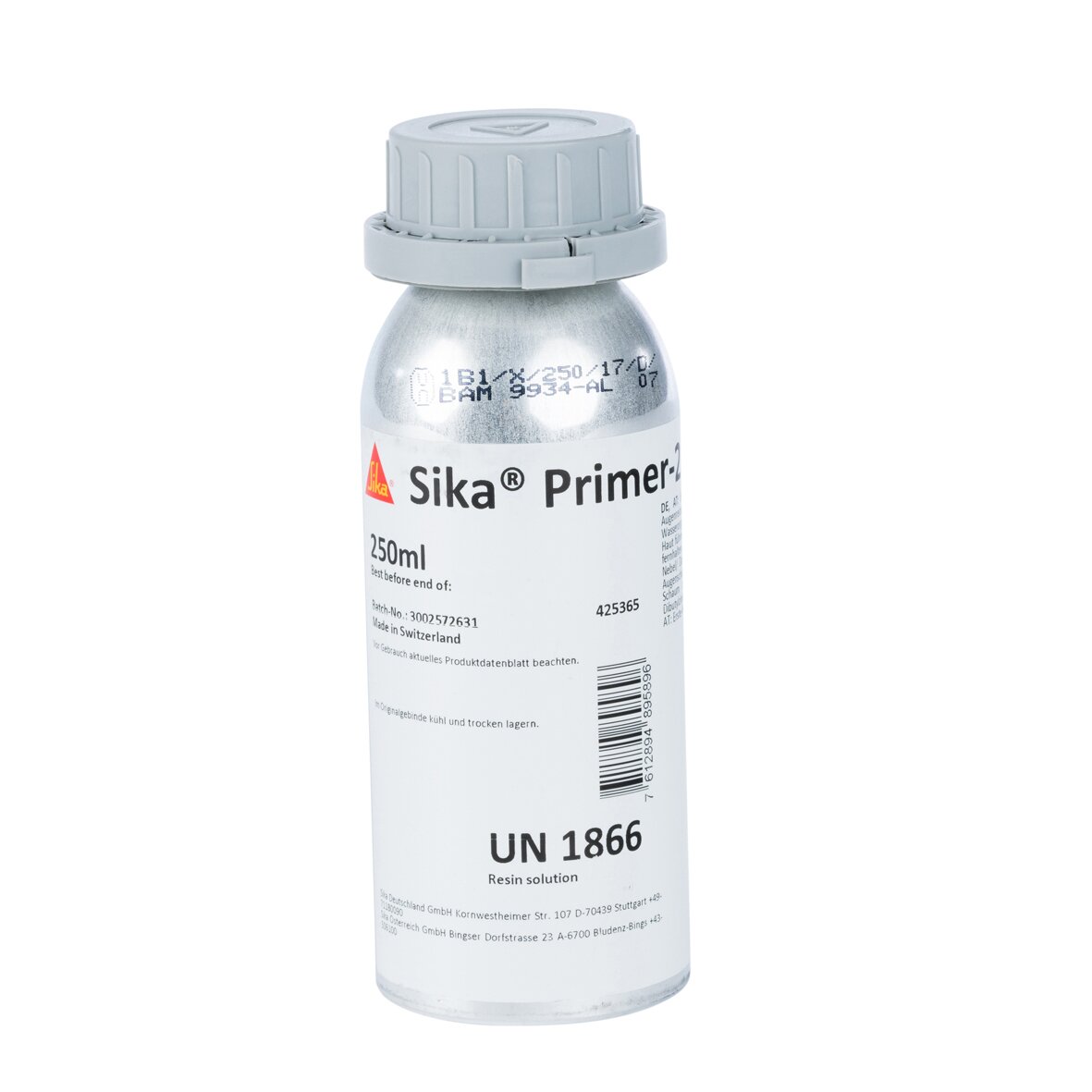 Sika® Primer-210 Primer for Adhesive Surfaces, 250 ml
