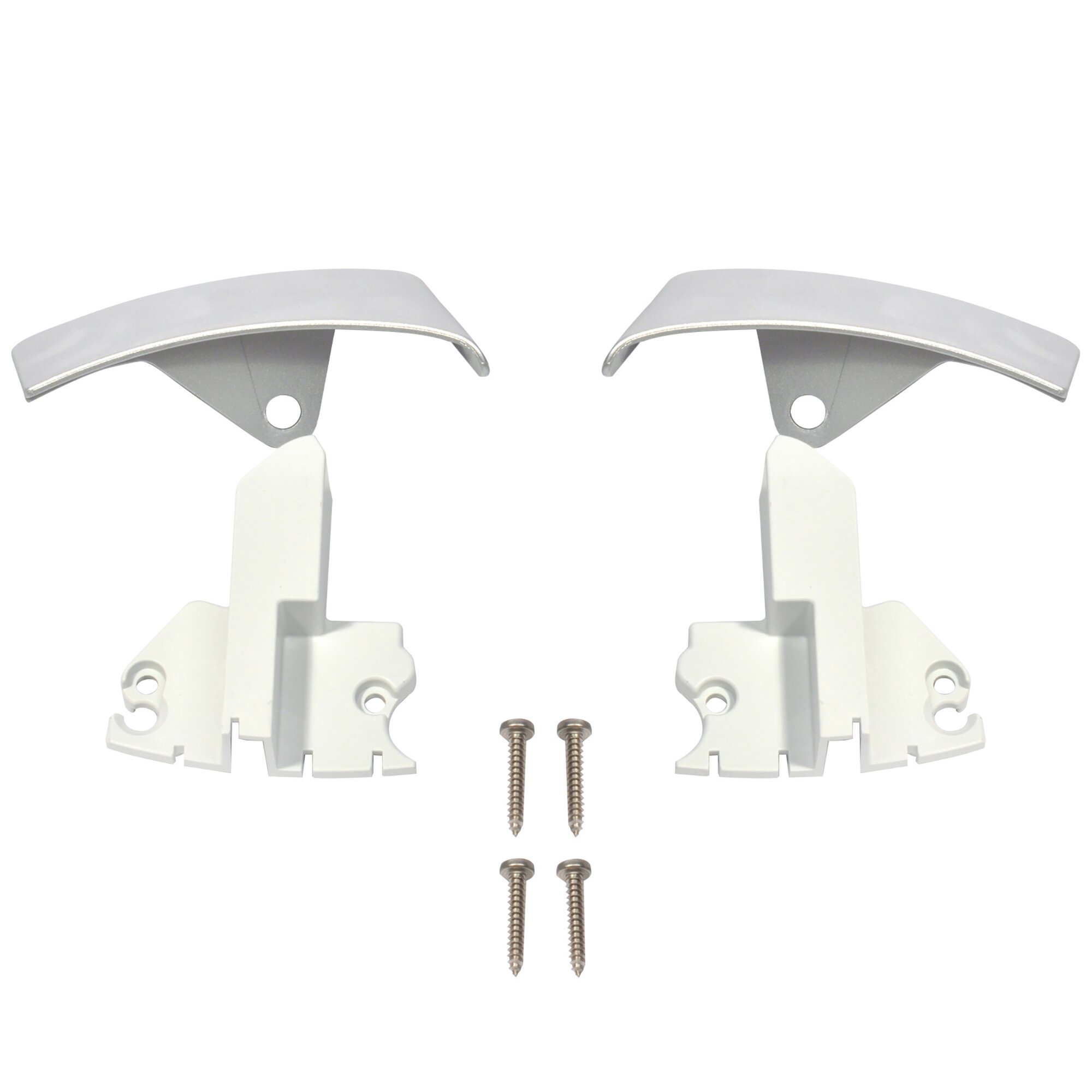 Front Panel End Caps, Set Left and Right for TO 5003, anodised