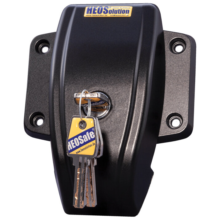 HEOSafe® Door Lock Van Security, black, 1