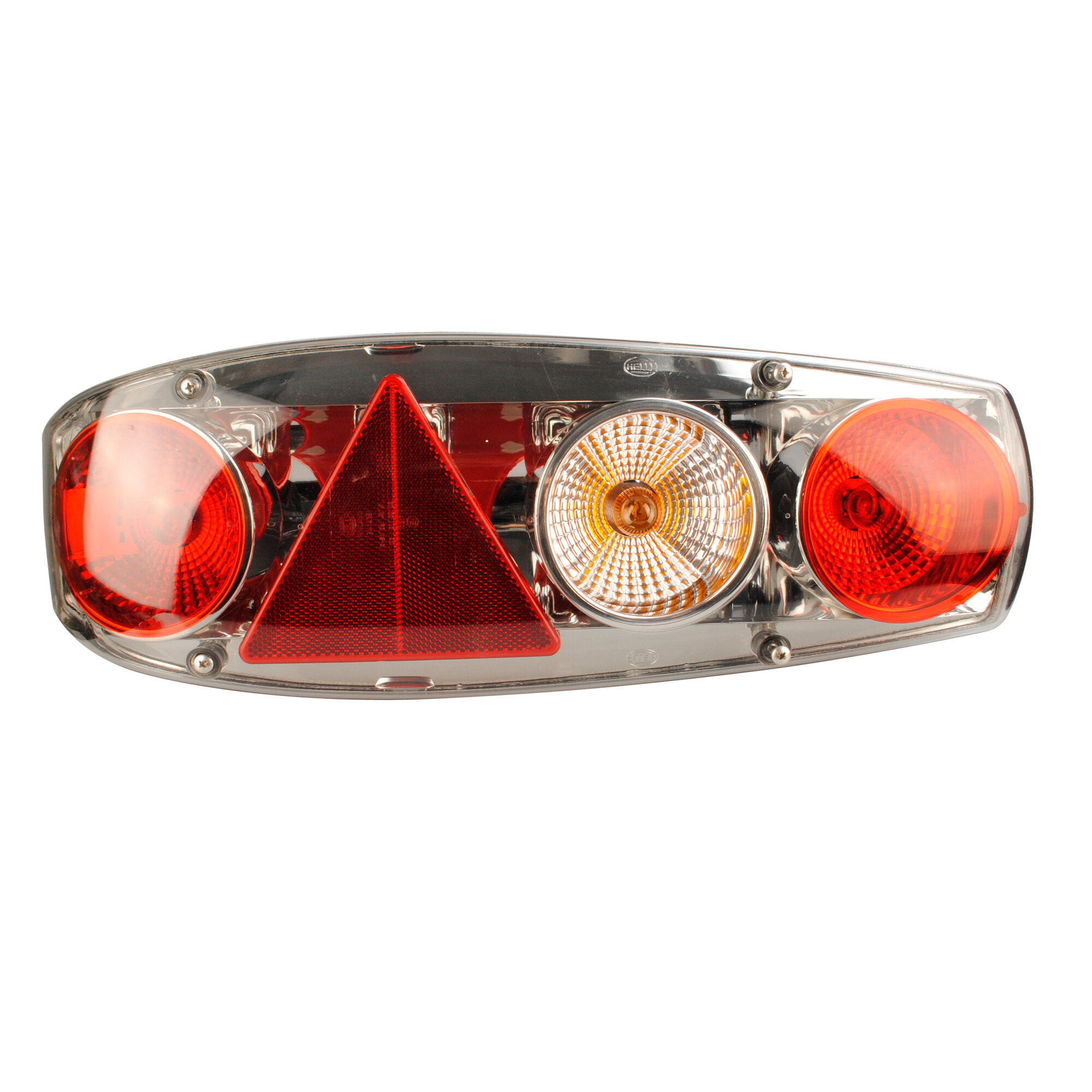 Rear Light Caraluna II Plus Chromium Caravan, left-hand
