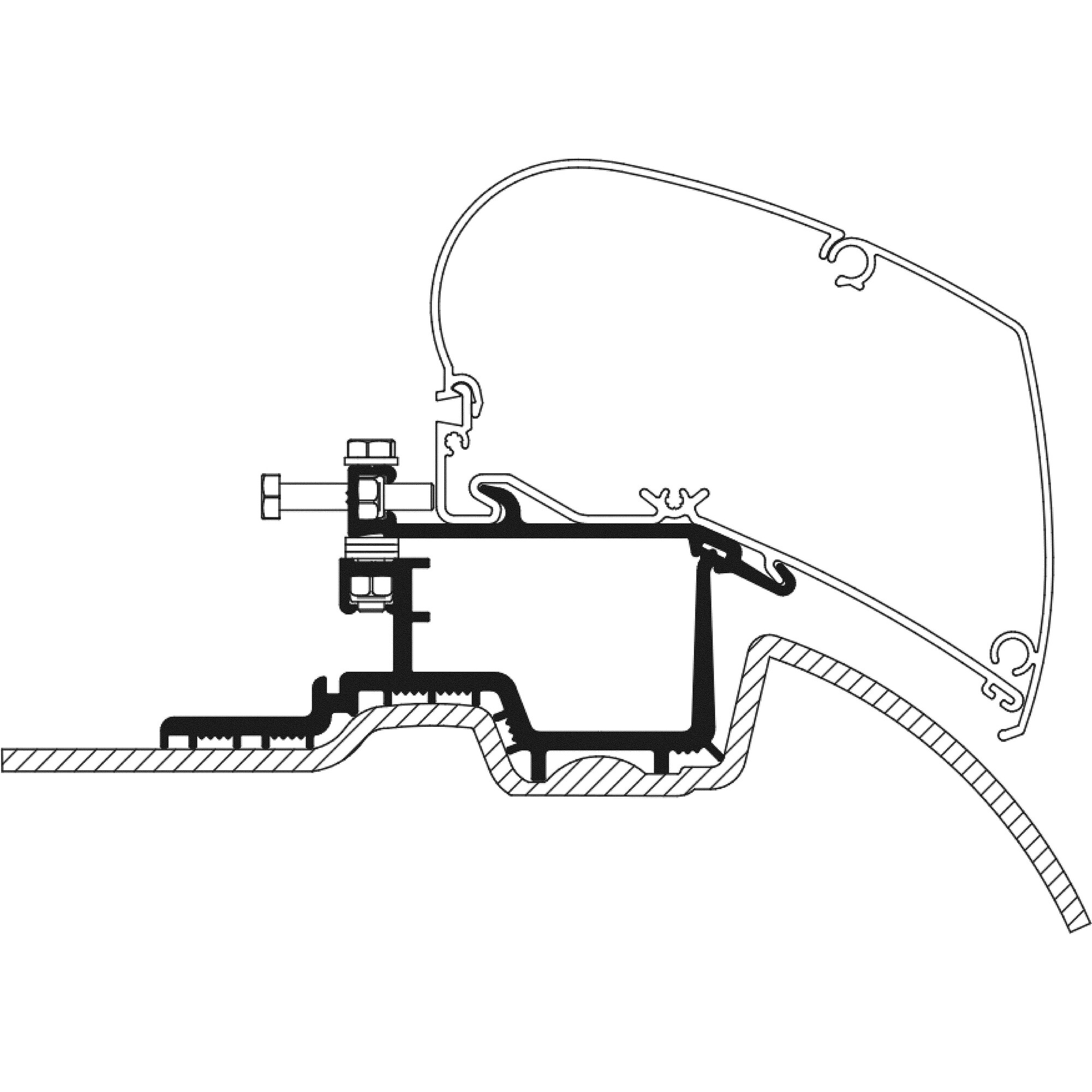 Adapter for MB Sprinter Built Since 2006/04 for TO Series 6