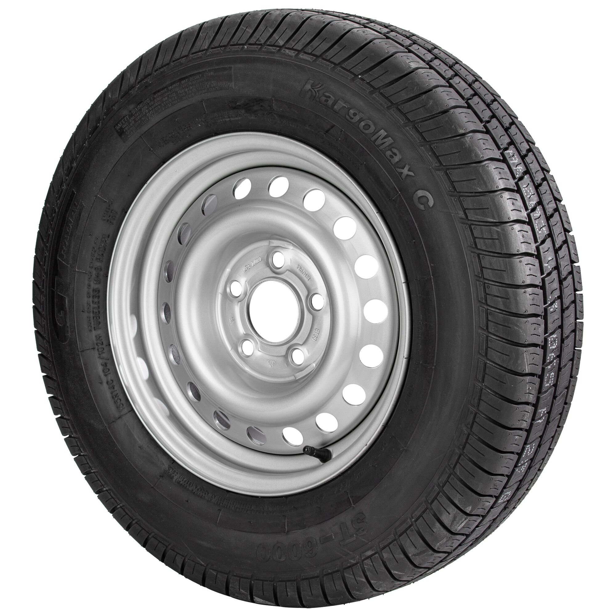 Spare Tyre for Caravans, Nut: o | LZ 5, 185 R14 C 8PR (5 ½ J x 14)