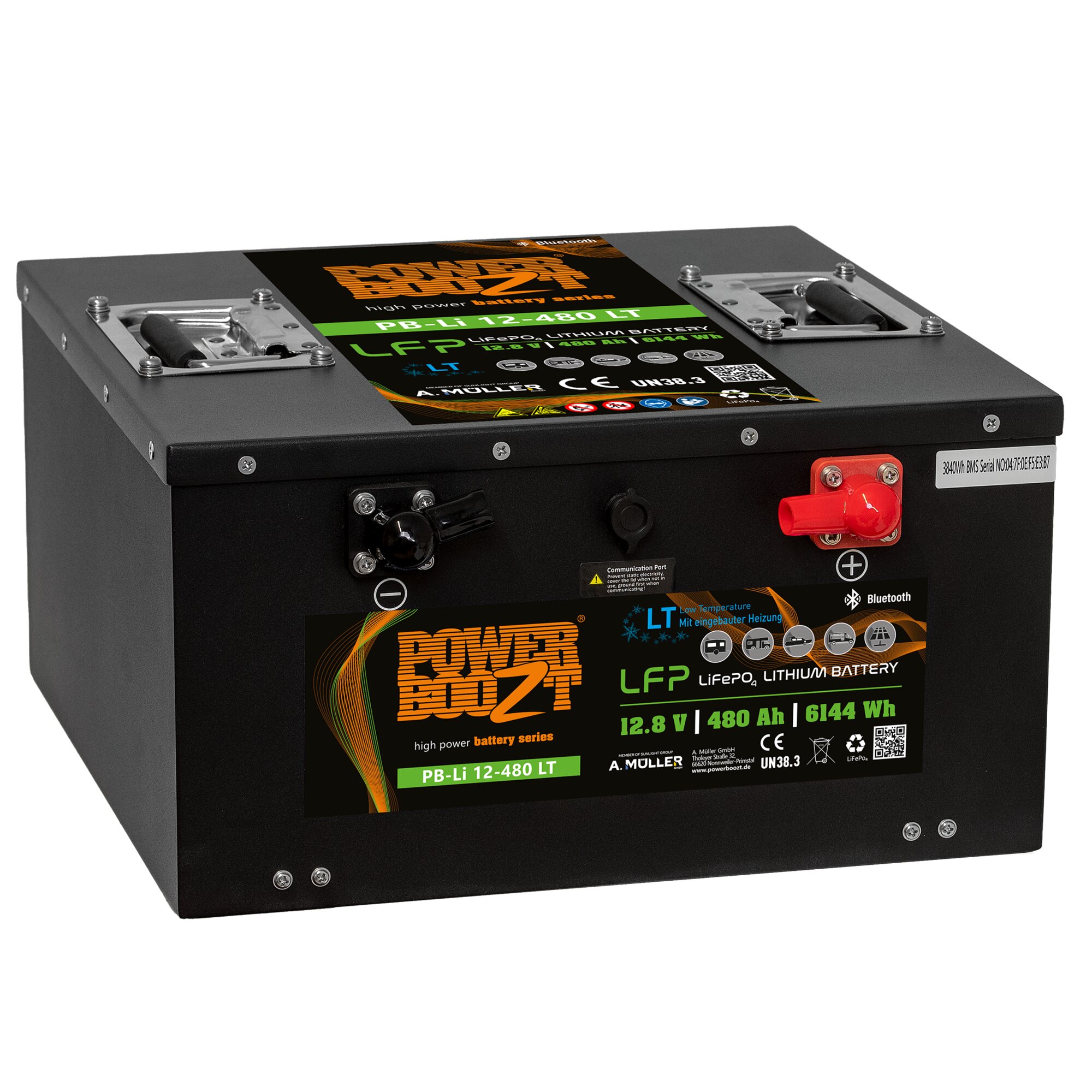 Lithium Cold Weather Battery, 480 Ah