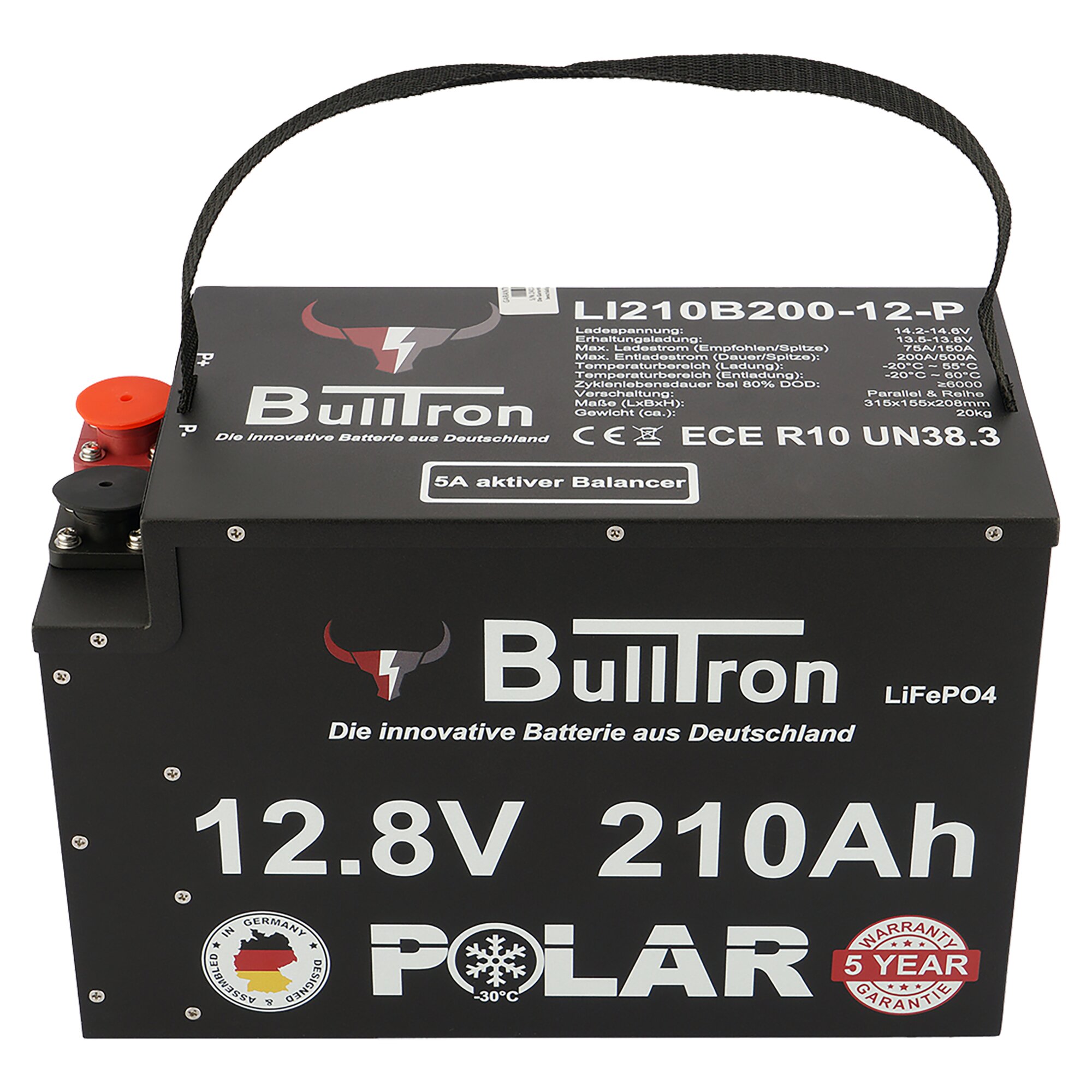 Lithium Battery Polar, 210 Ah