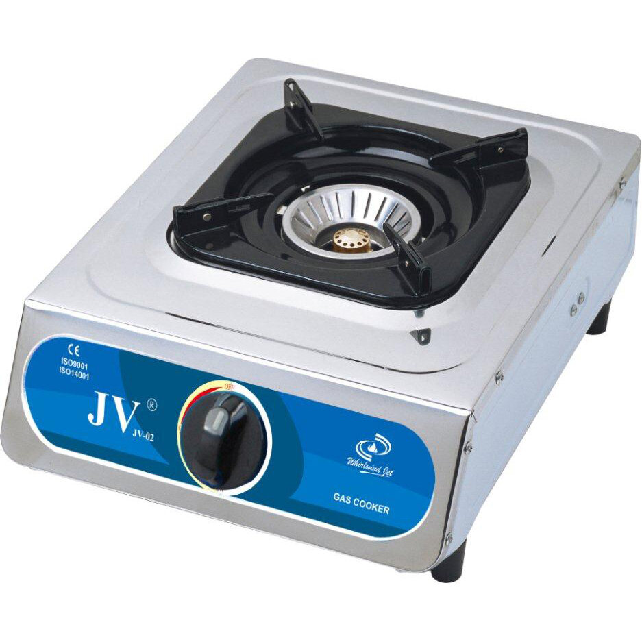 Stainless Steel Gas Stove Turbo, 1 burner