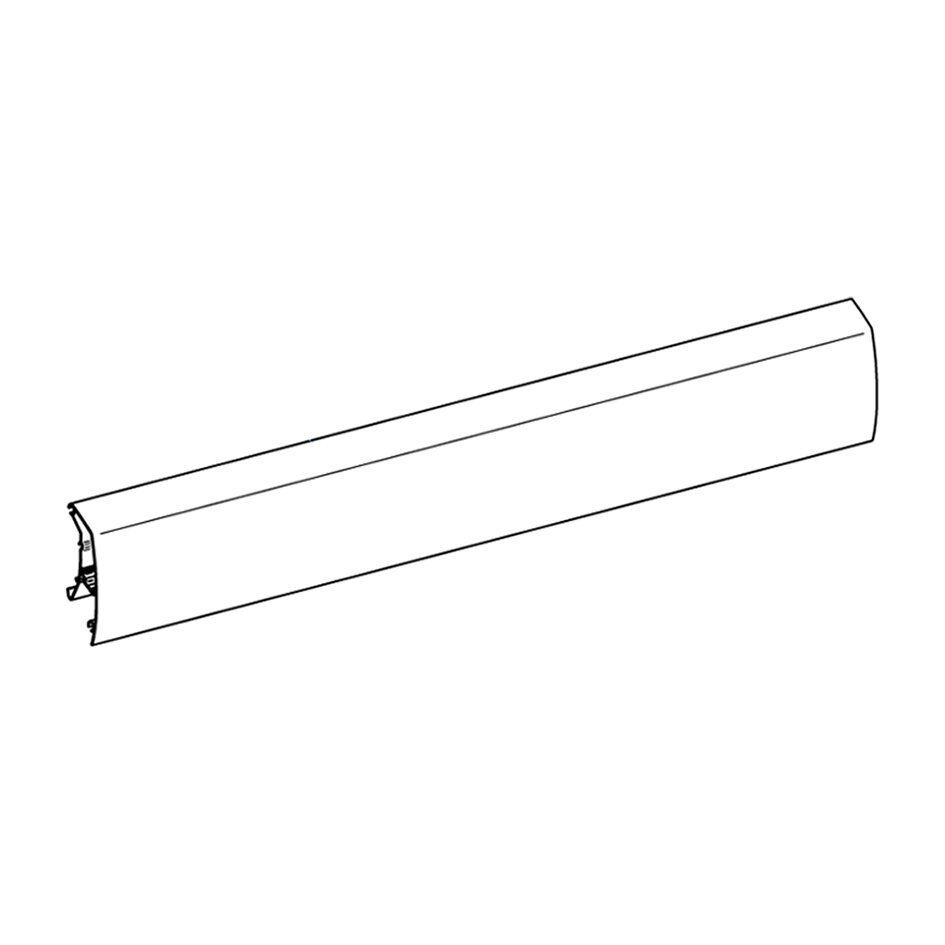 Front Panel for TO 9200, anodised, 4 m