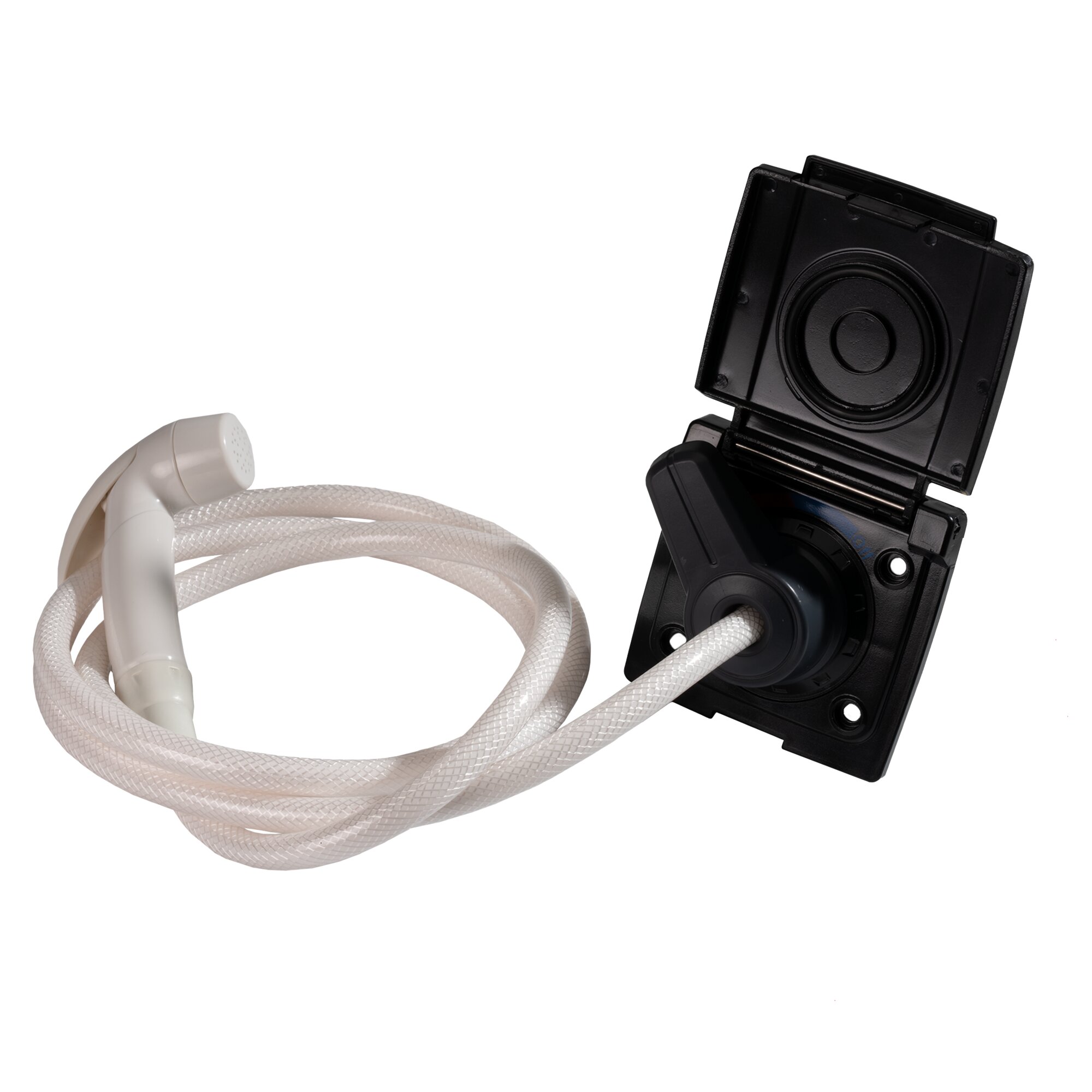 External Shower Connection with Water Socket