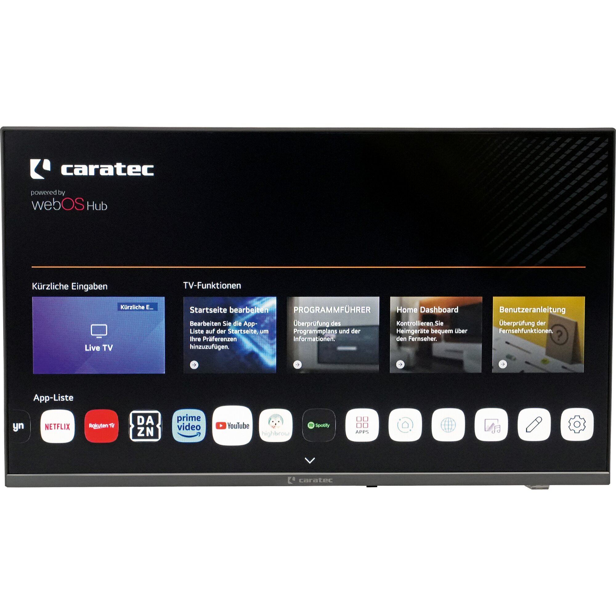 TFT-LED Flat Screen TV with webOS Caratec Vision Smart-TV, 21.5" (55 cm)