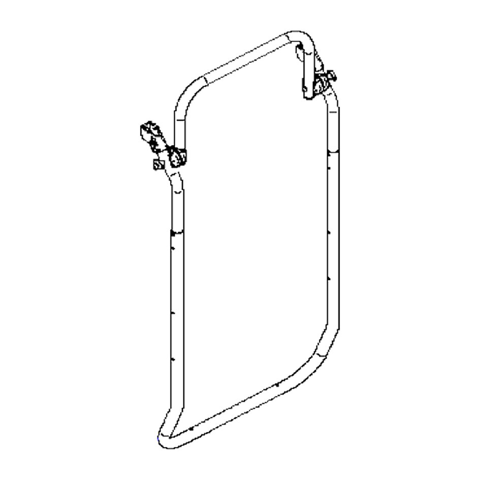 Support Frame Complete for Elite Van XT, Black