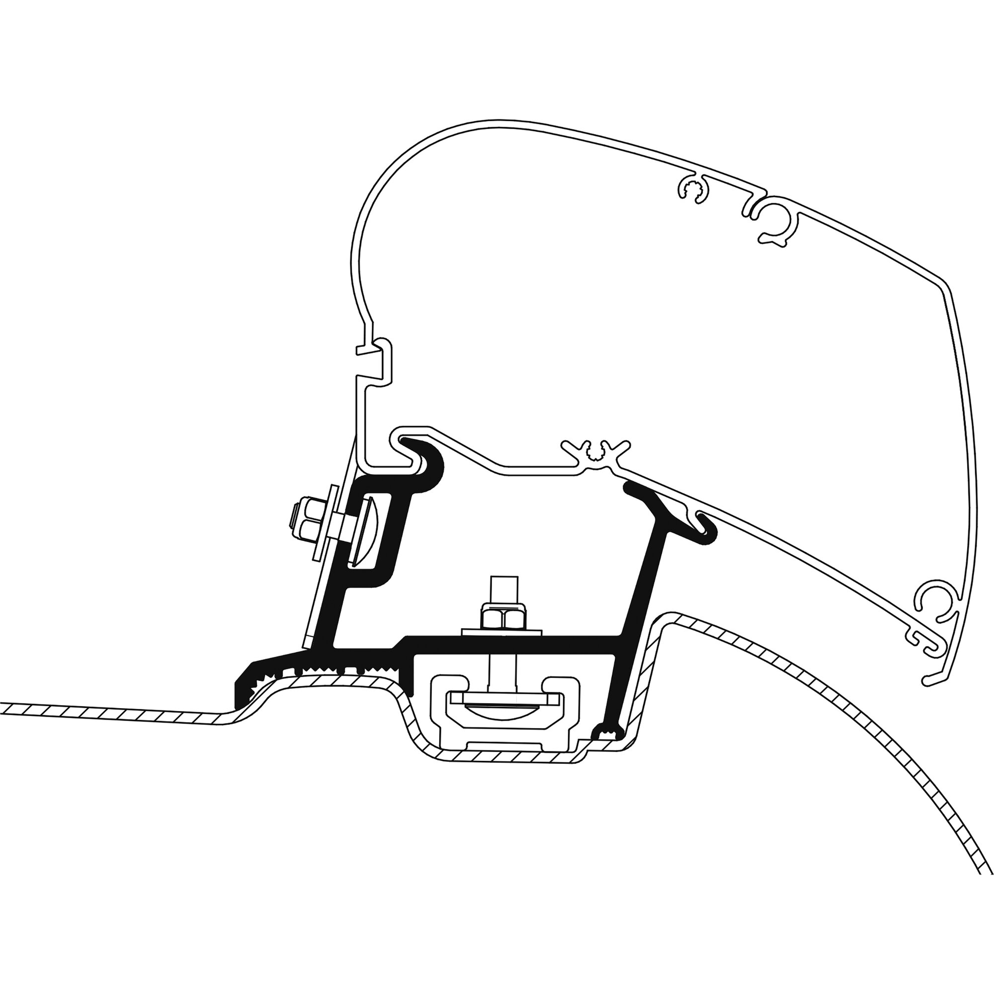 Adapter for Mercedes Sprinter Built Since 2006/04 for TO Series 6 and 9