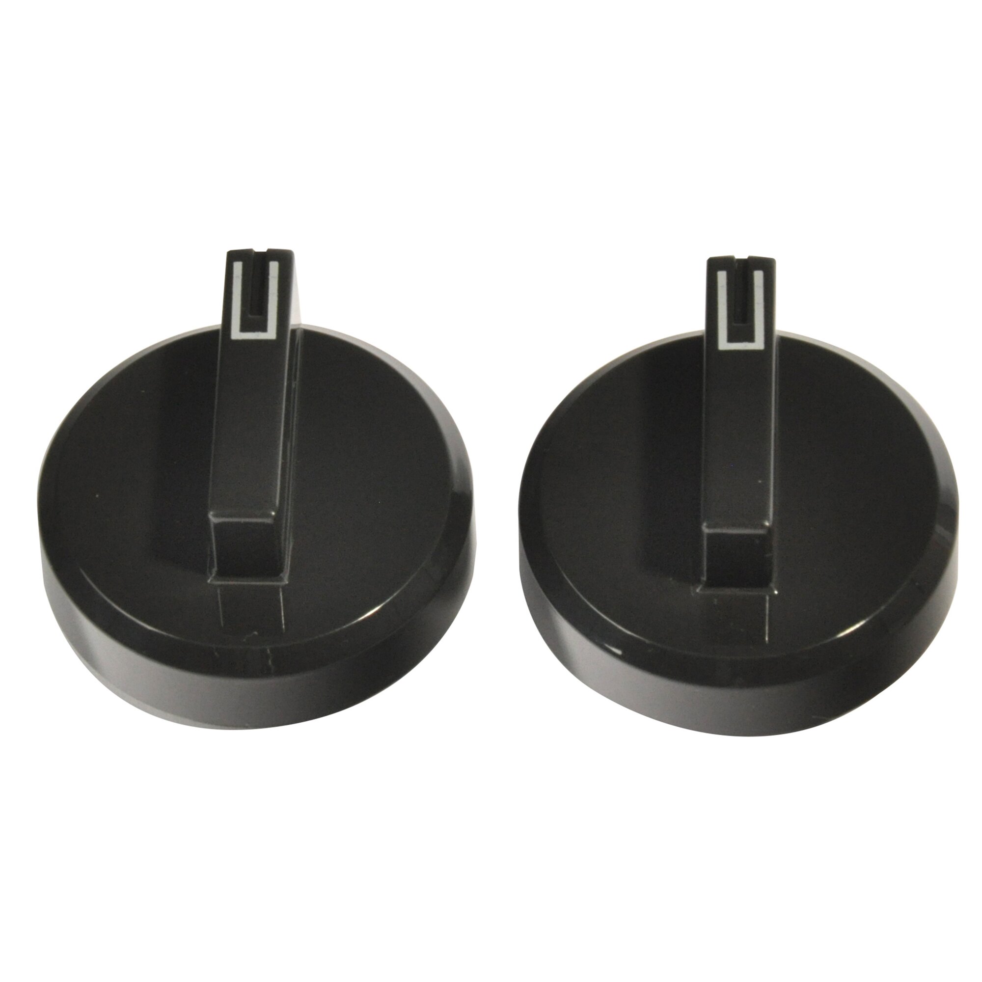 Rotary Knobs Selector Switch Kit, 2 Pieces, Black, for Dometic Refrigerators RML 8230, RML 9330