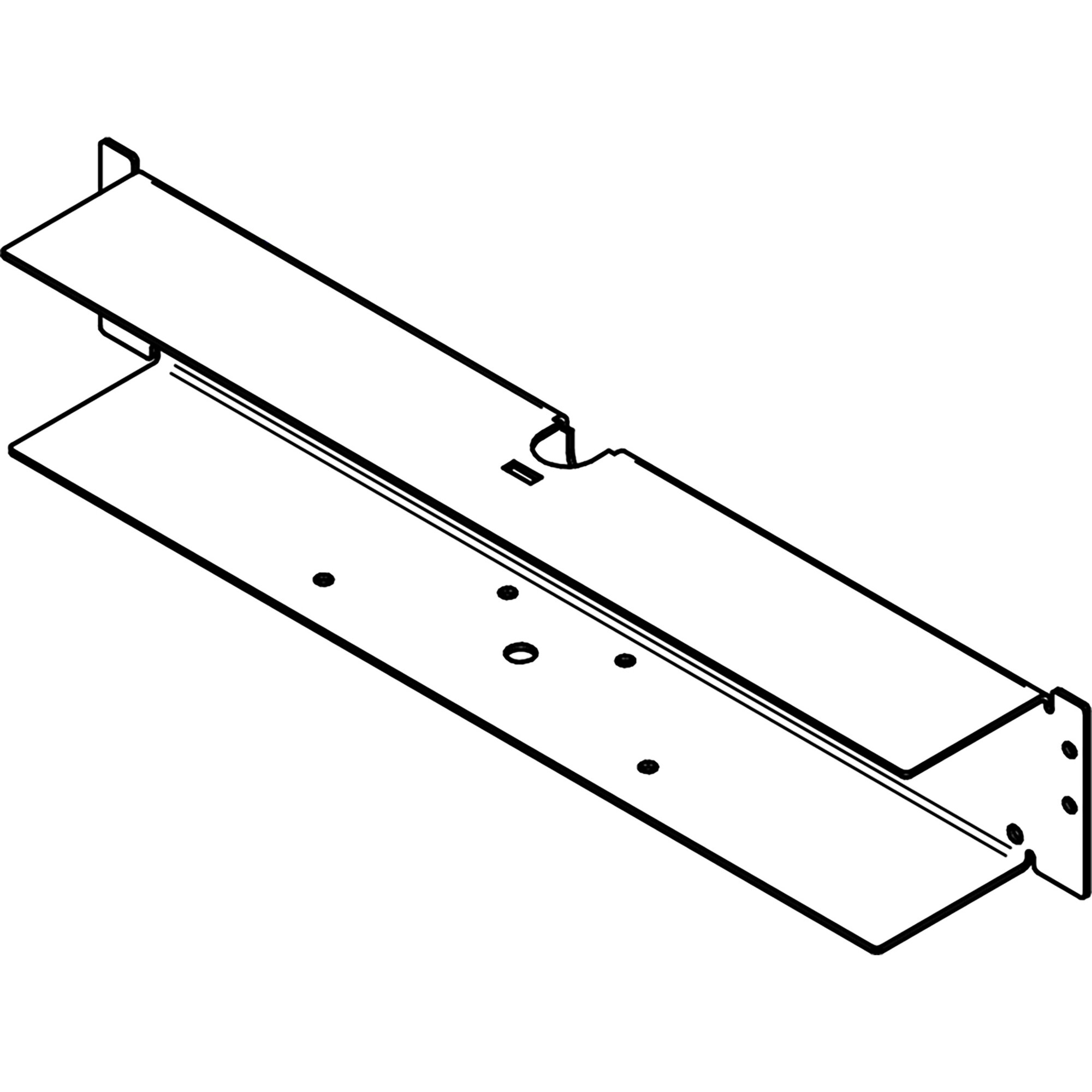 Casing Rear Panel Thule Slide-Out Step G2 12V 550