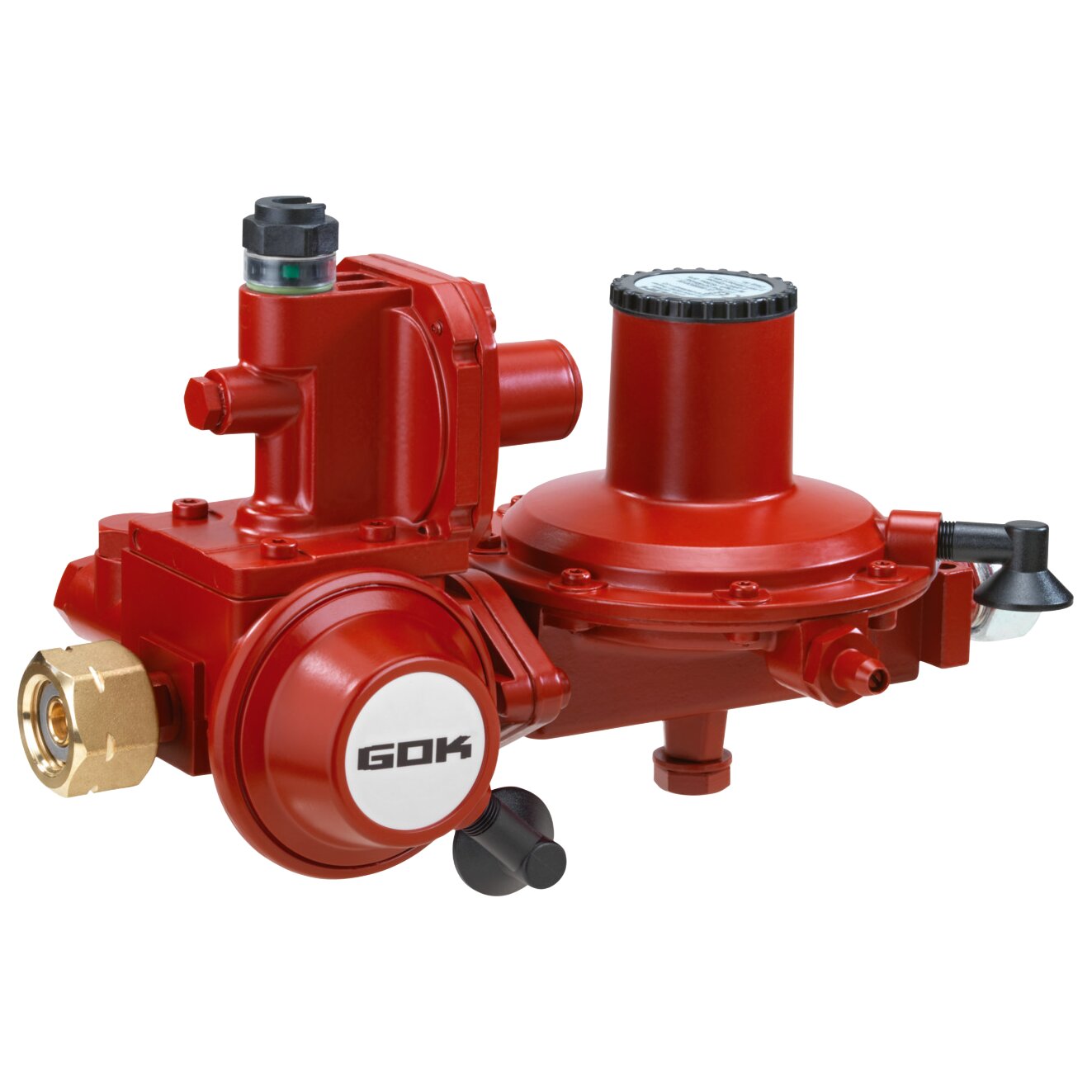 Gas Regulator BHK052, 12 kg/h GF x RVS15 OPSO PRV