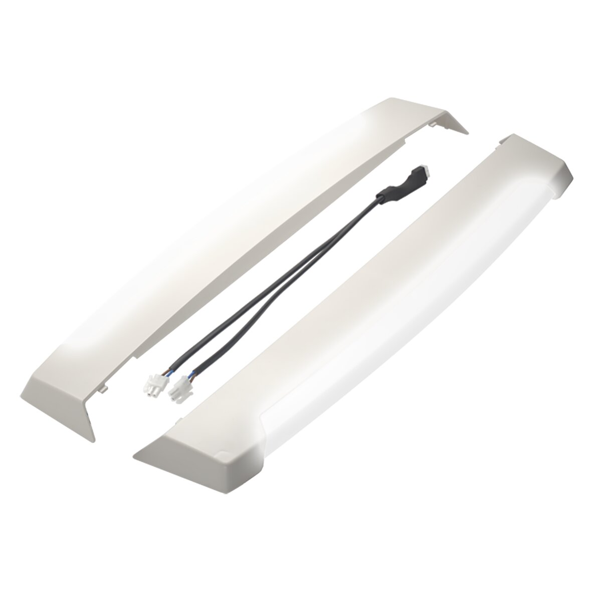 Side Panels with LED VisionStar M, cream white