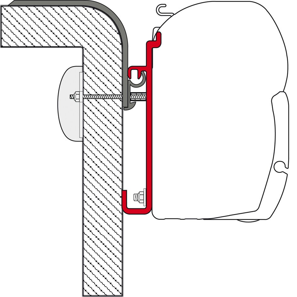 Awning Adapter Rapido for F45