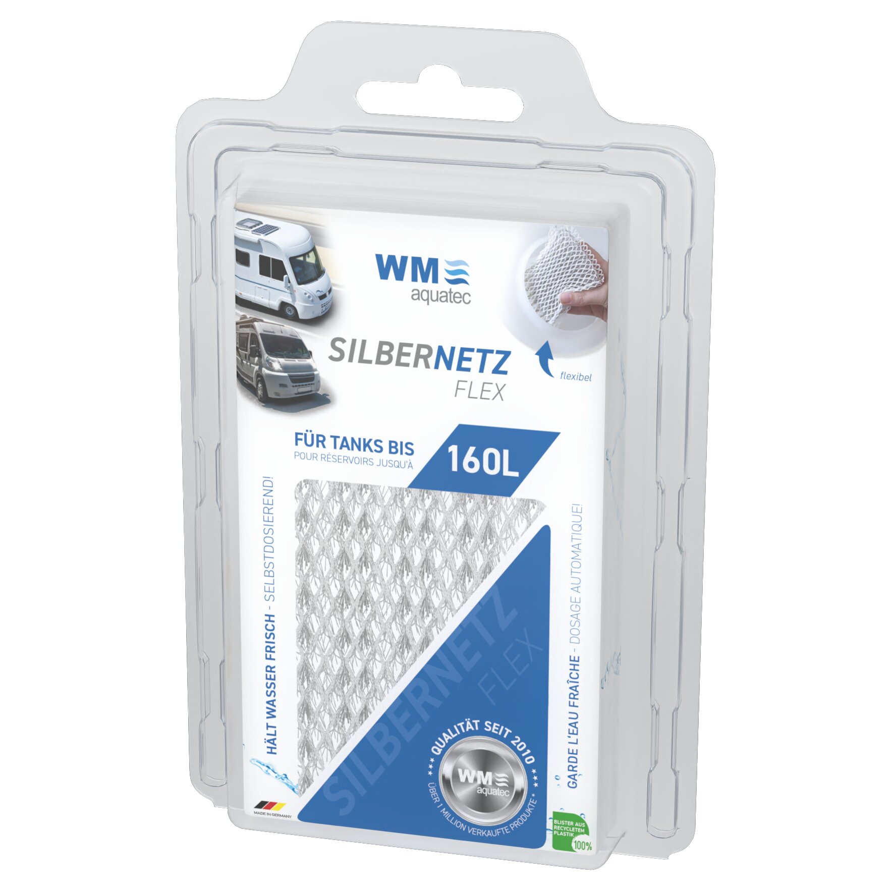 Silver Net flex Drinking Water Treatment for 160 l Tanks