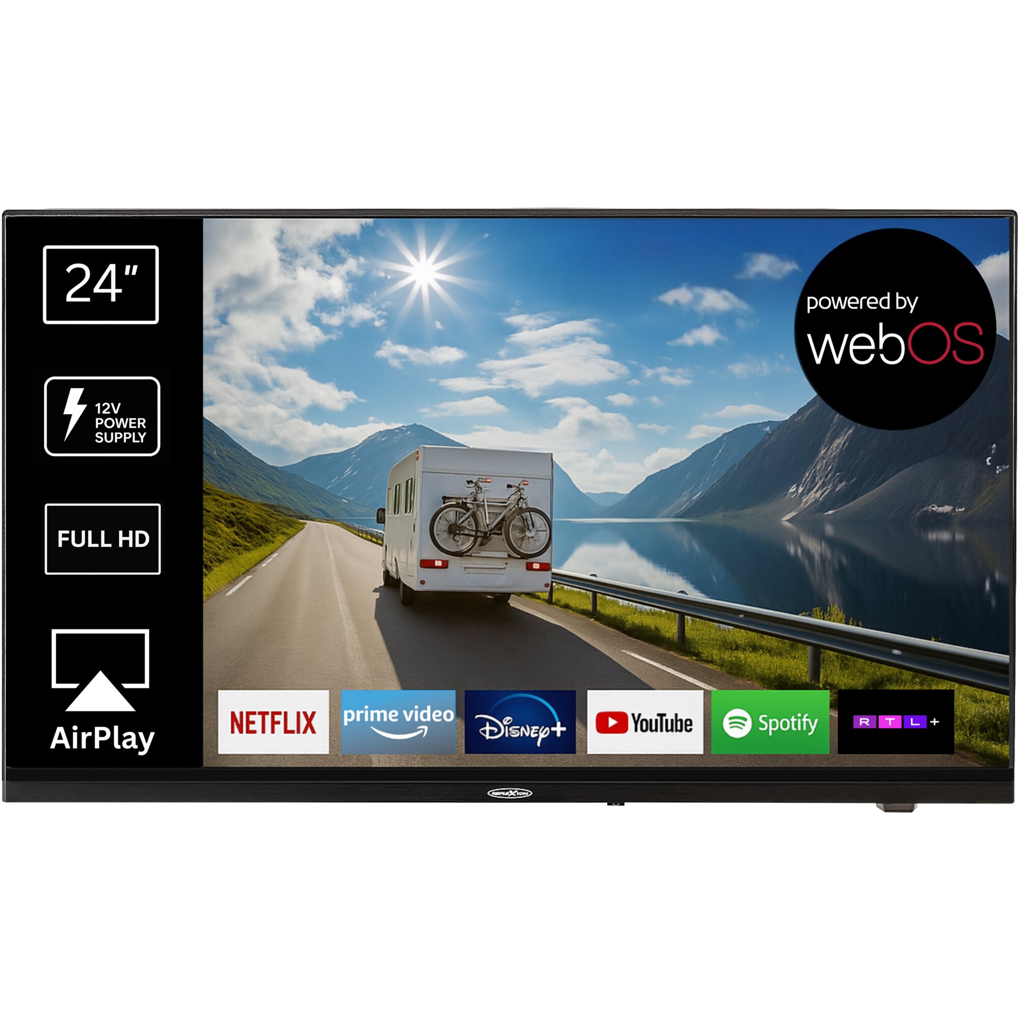 TV Reflexion LDDXiBT, Black, 23.6" (60 cm)