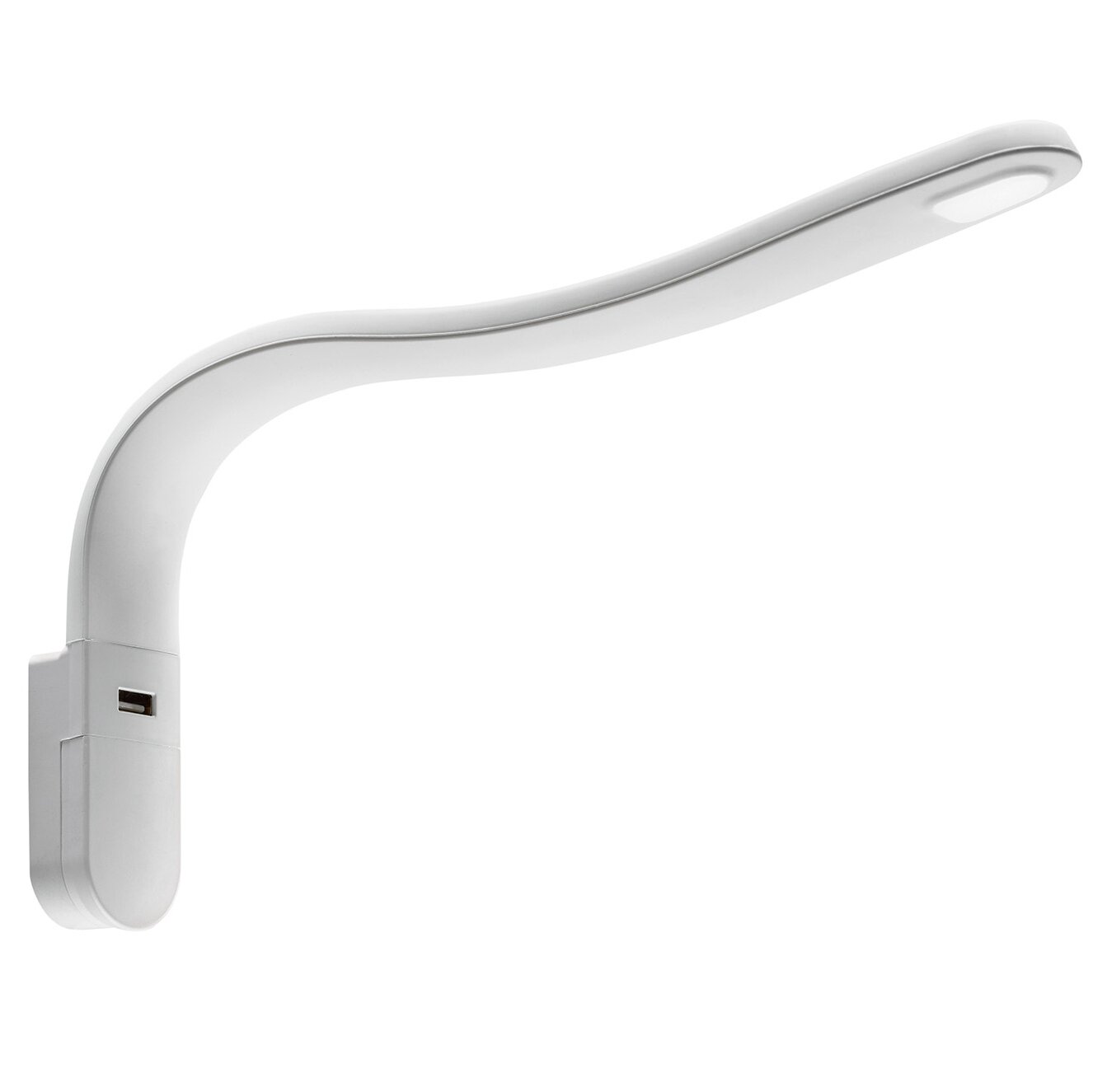 Gooseneck Lamp, white