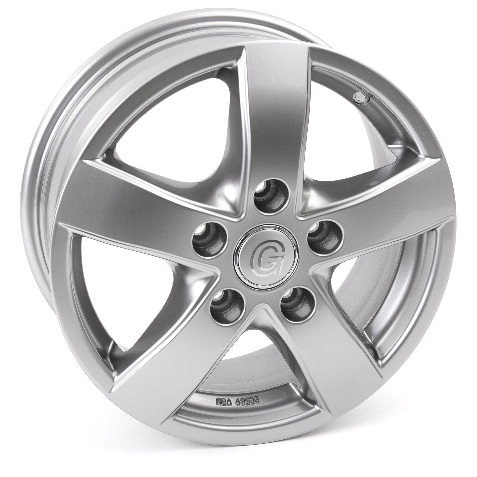 Goldschmitt GSM4 aluminium wheel, dark chrome, for Fiat Ducato, heavy chassis, Built from 2006/07