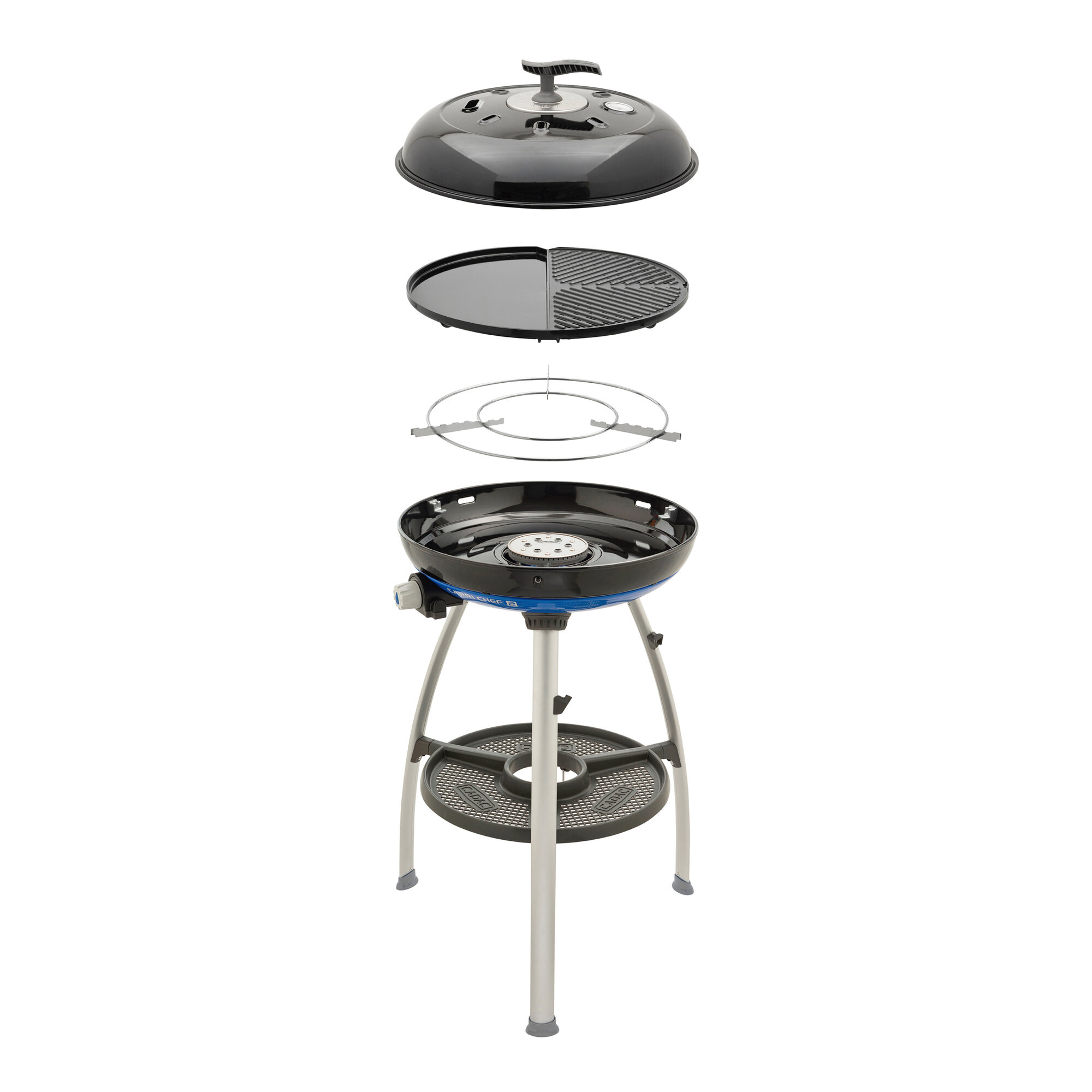 Gas Barbecue Carri Chef 50 BBQ/Plancha, 50 mbar