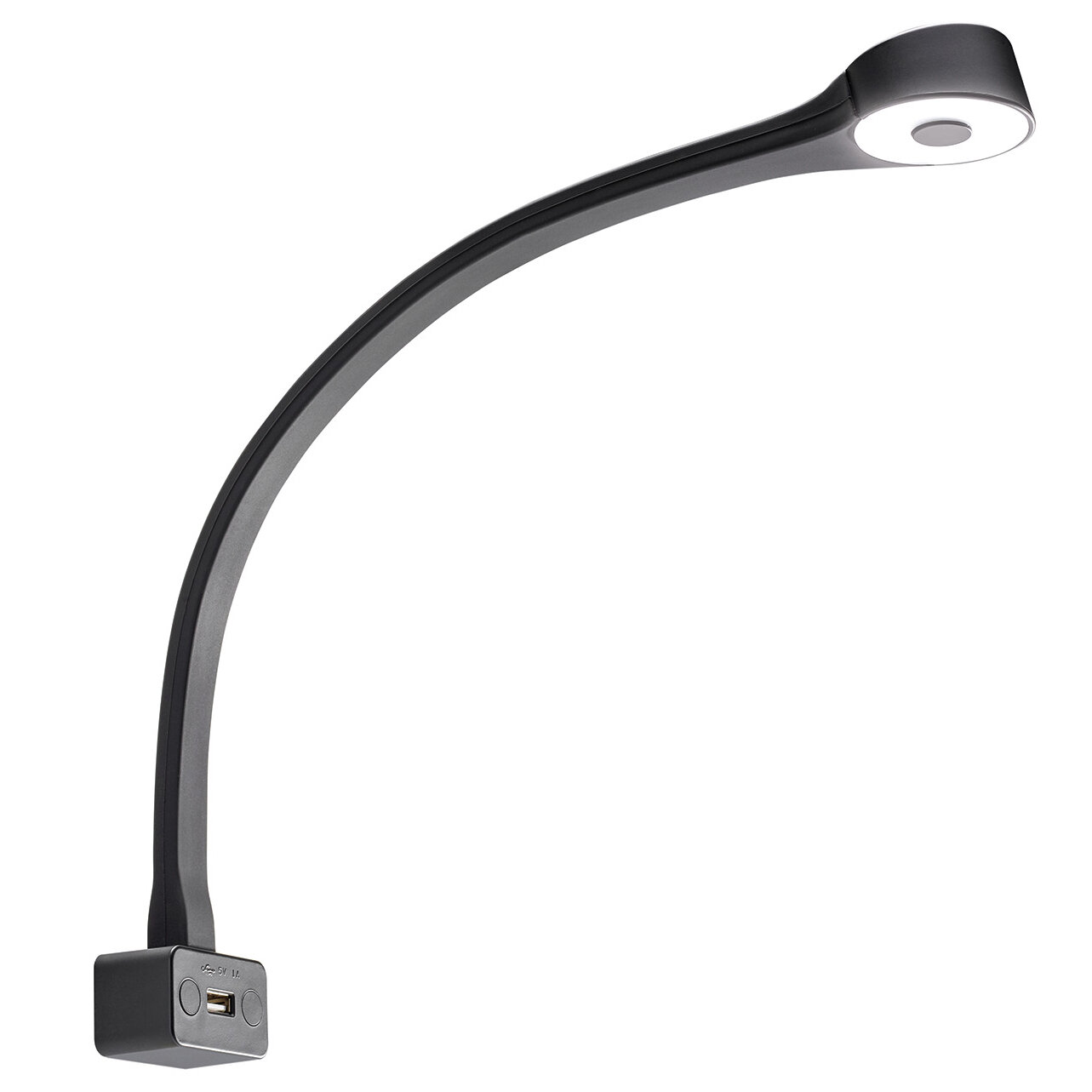 Gooseneck Lamp Type F, black