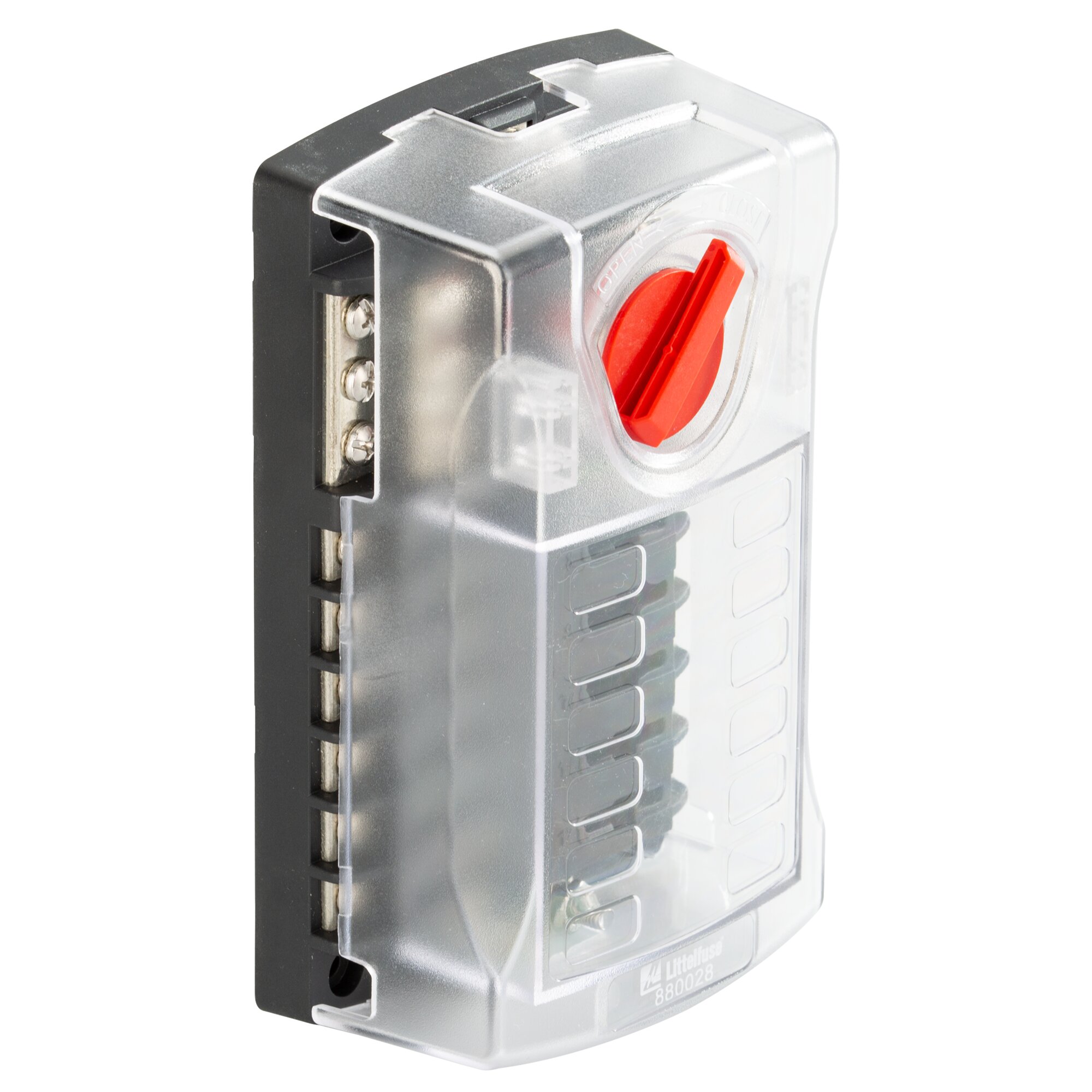 Fuse Block ST ATO® Series with Grounding Busbar, 12