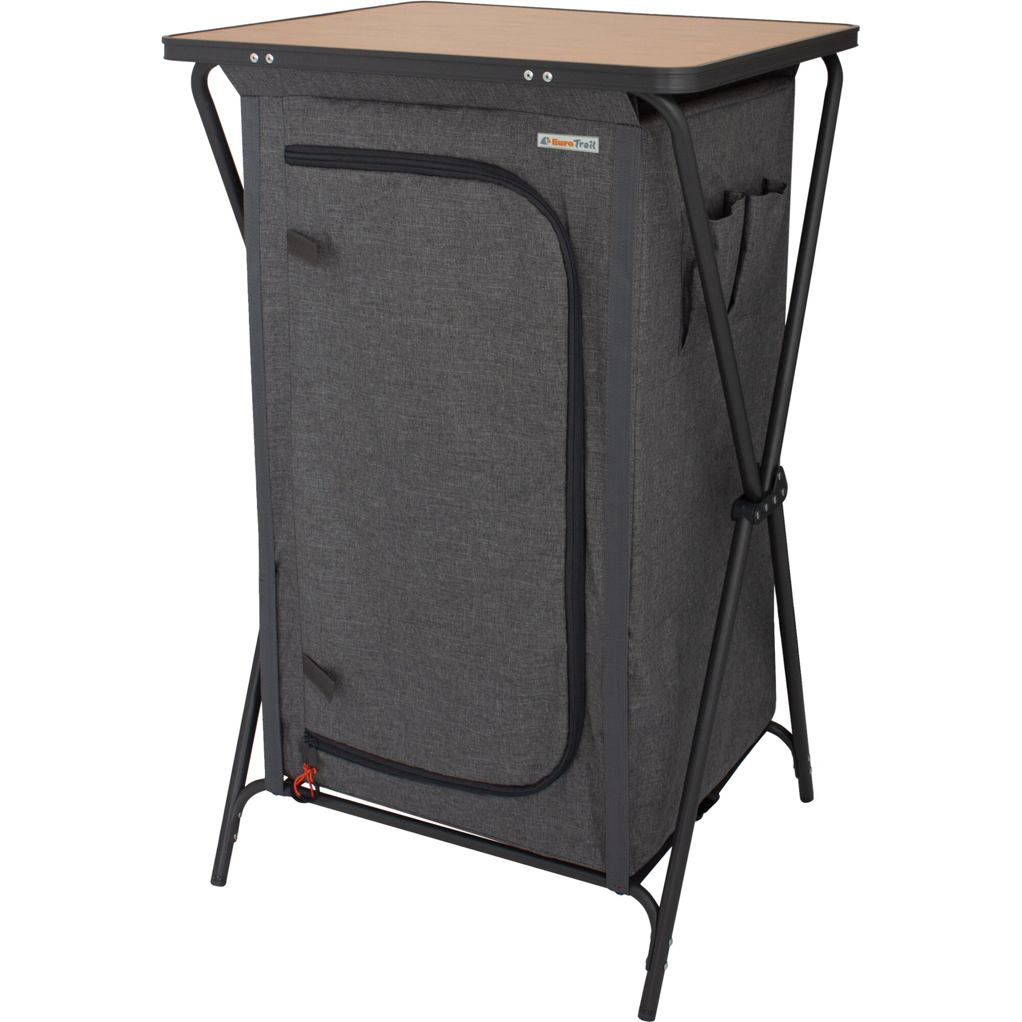 Camping Cabinets Nova, dark grey, Lucera