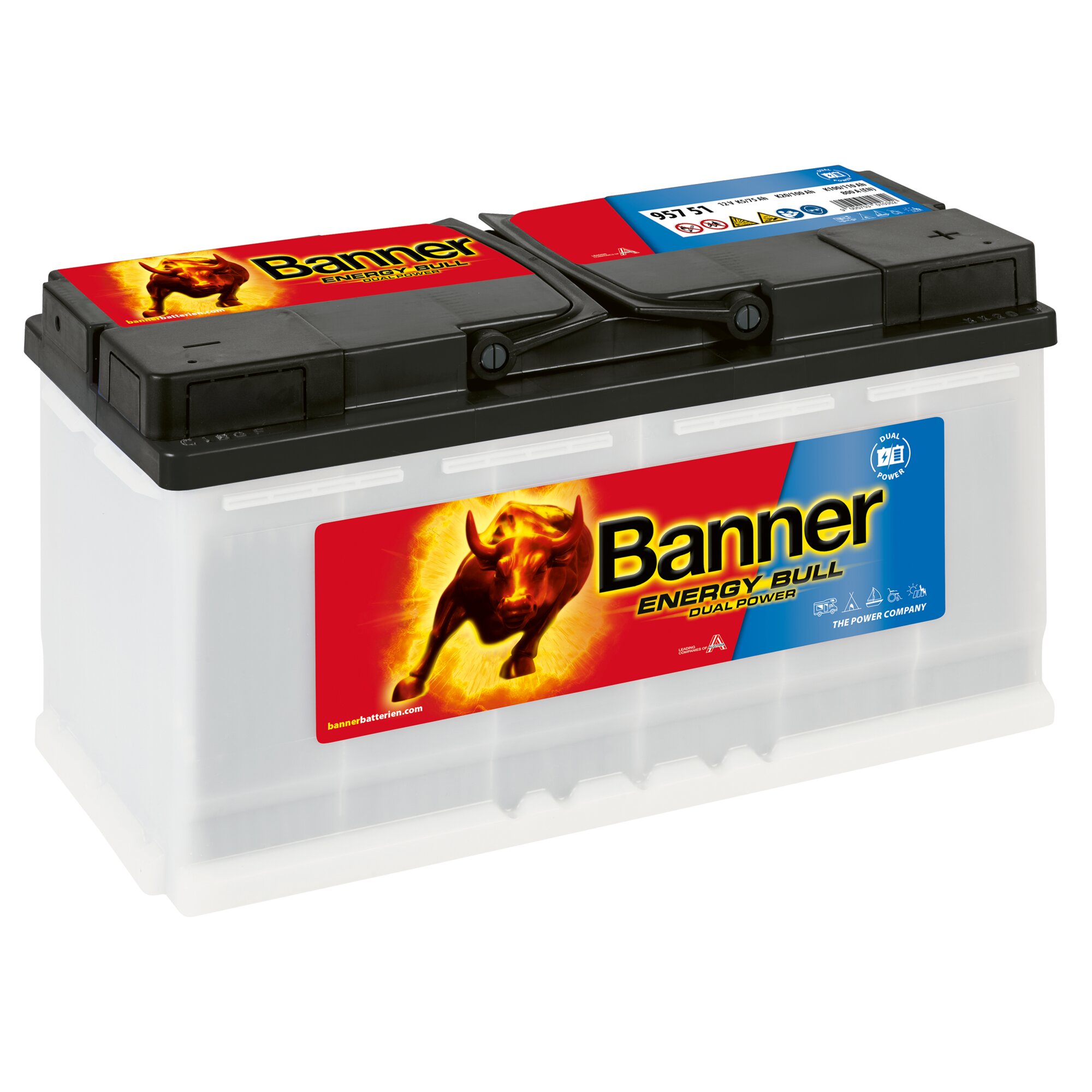 Supply Battery Energy Bull 100 Ah