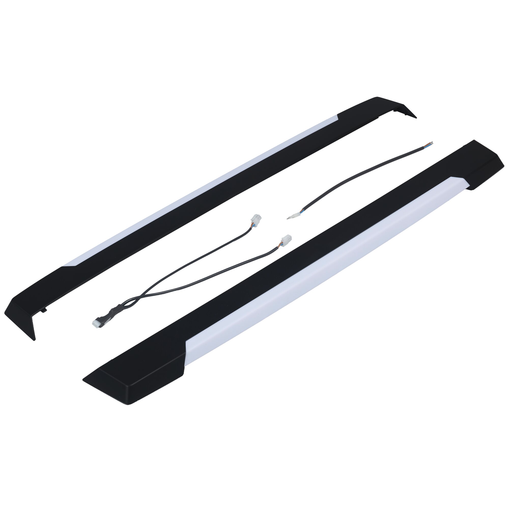 Side Panels with LED VisionStar L, black