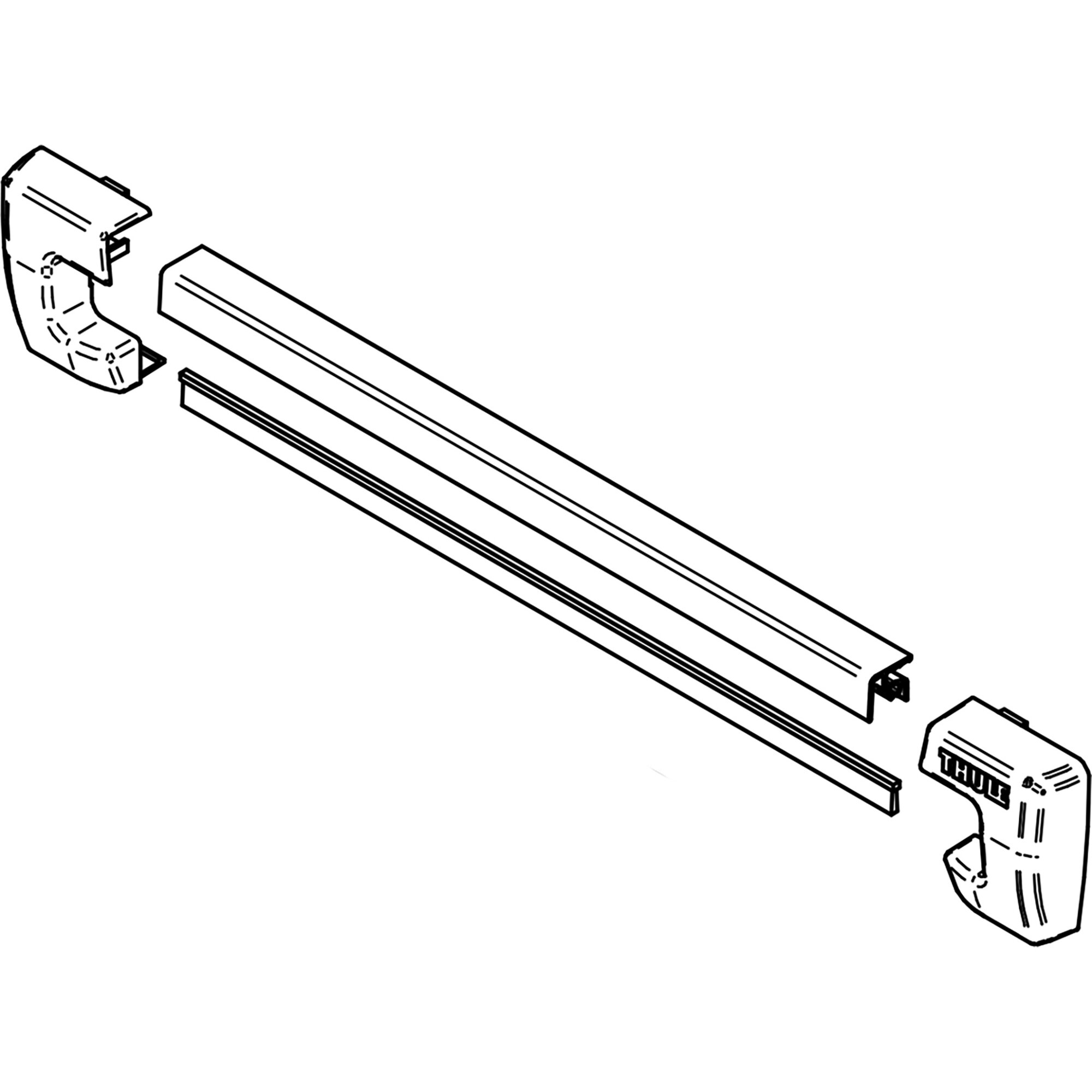 Dirt Protection Thule Slide-Out G2 700