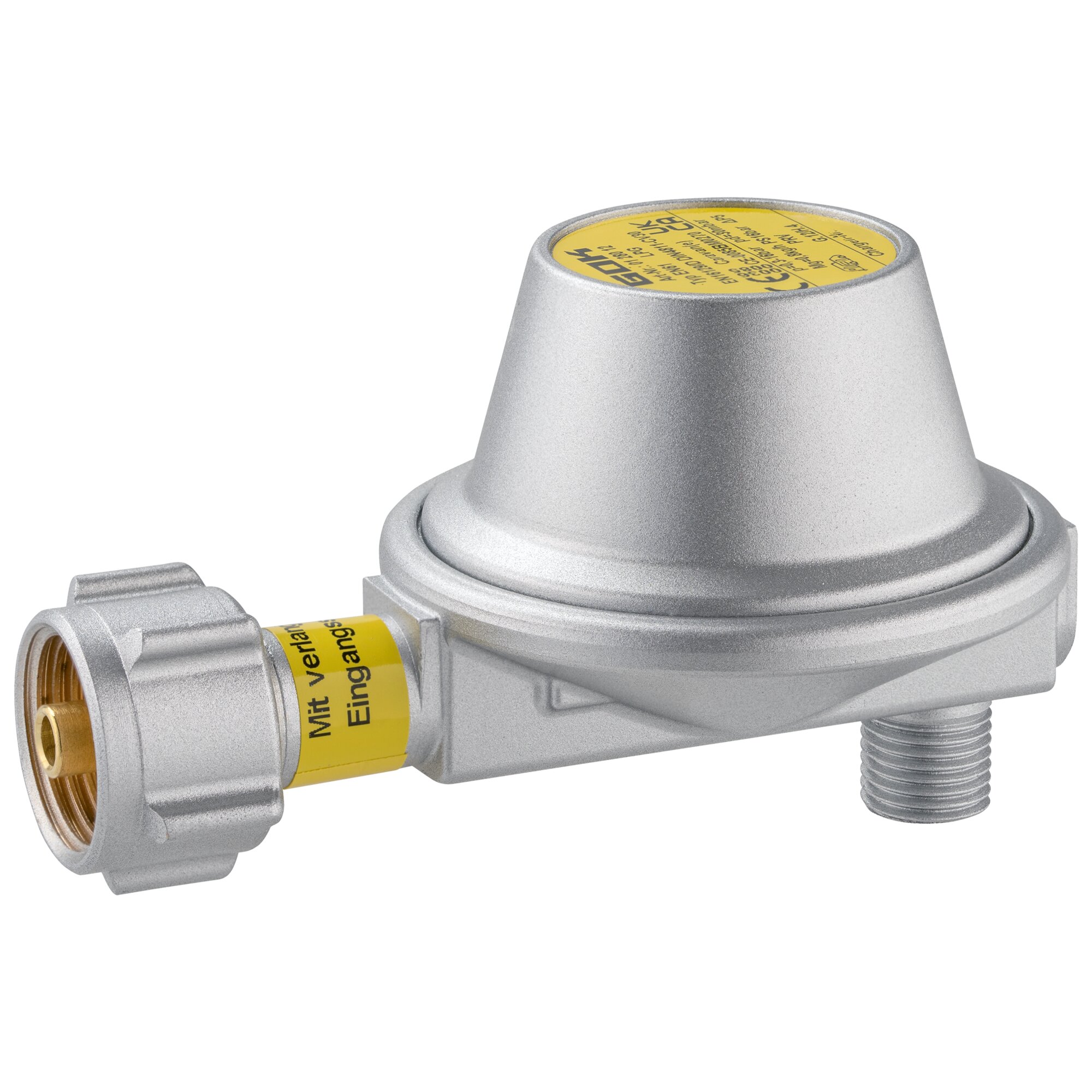 Low Pressure Regulator 0.8 kg/h, L-shape