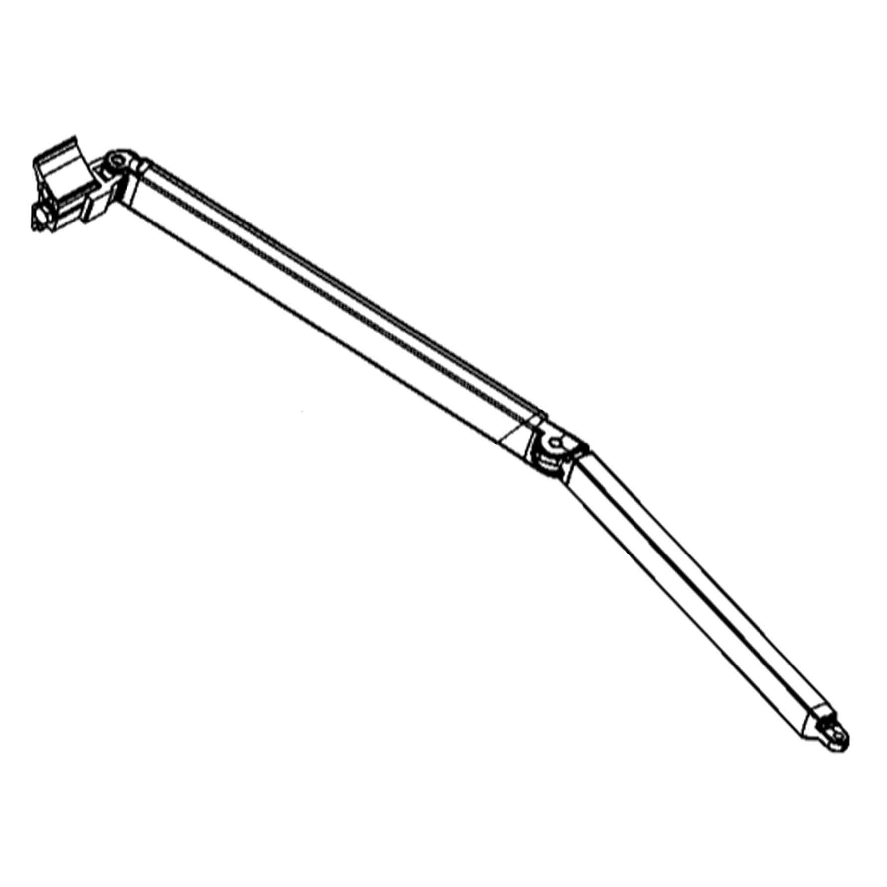 Articulated Arm Left, Extension 2.5 m, Awning Length 3 – 3.5 m