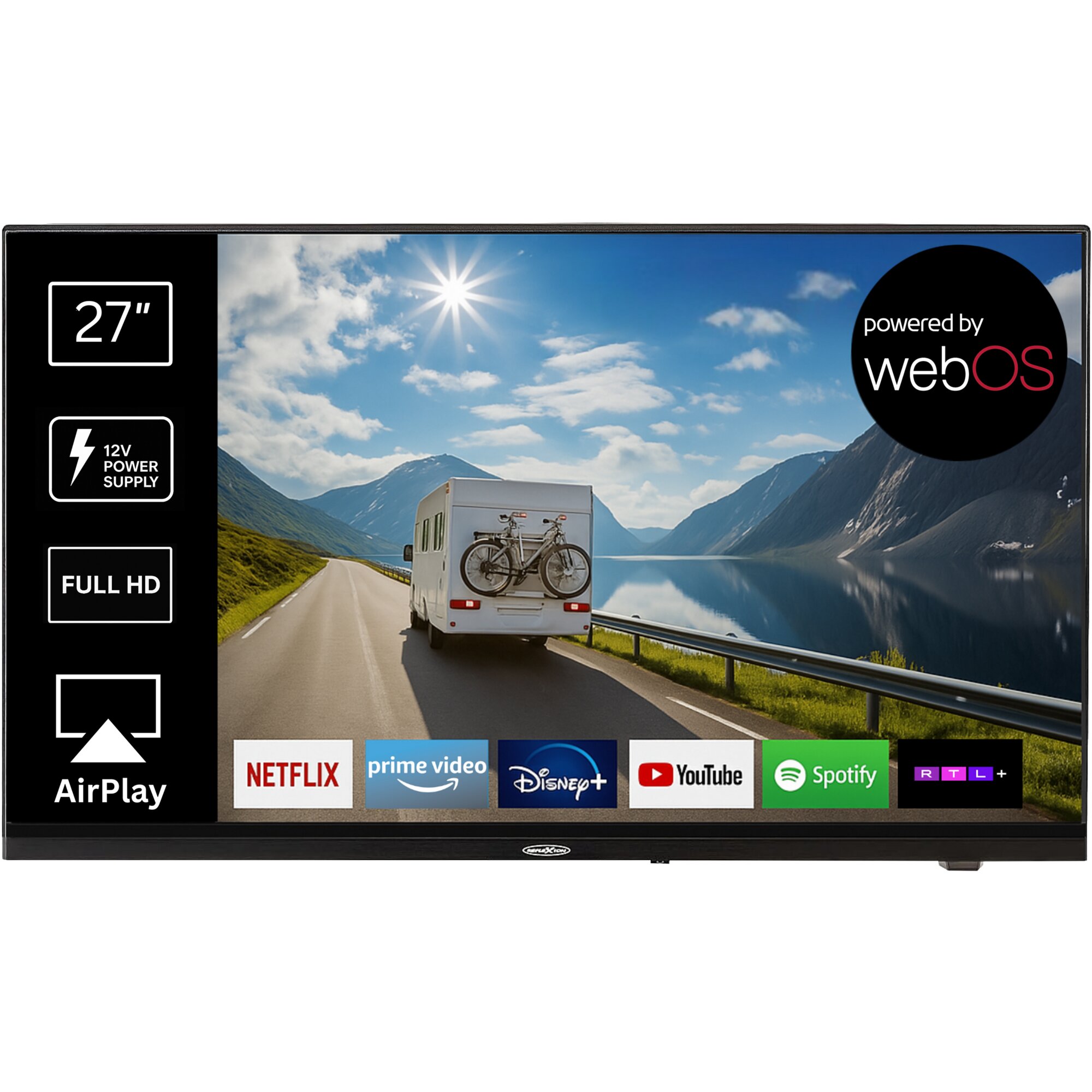TV Reflexion LDDXiBT, Black, 27" (69 cm)