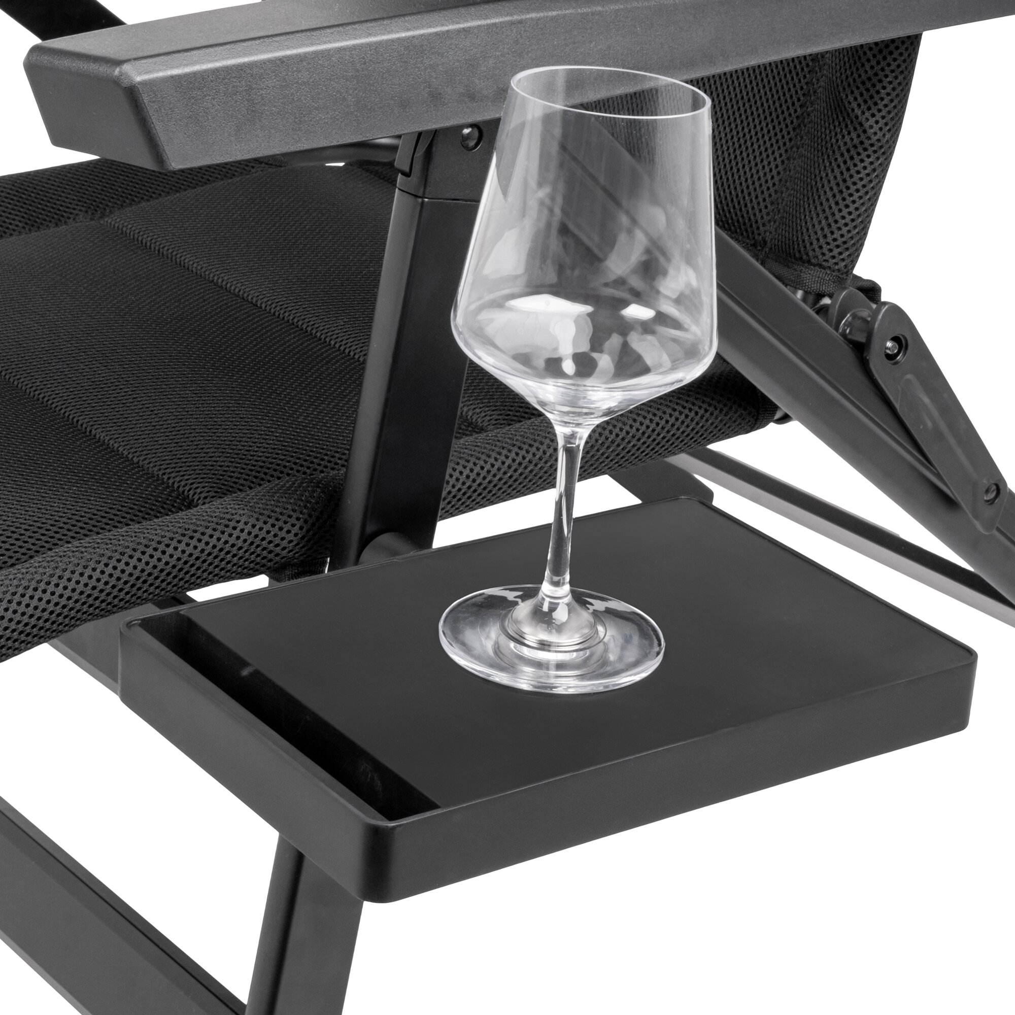 Side Table for Travelounger Camping Chairs, 28 x 18 cm