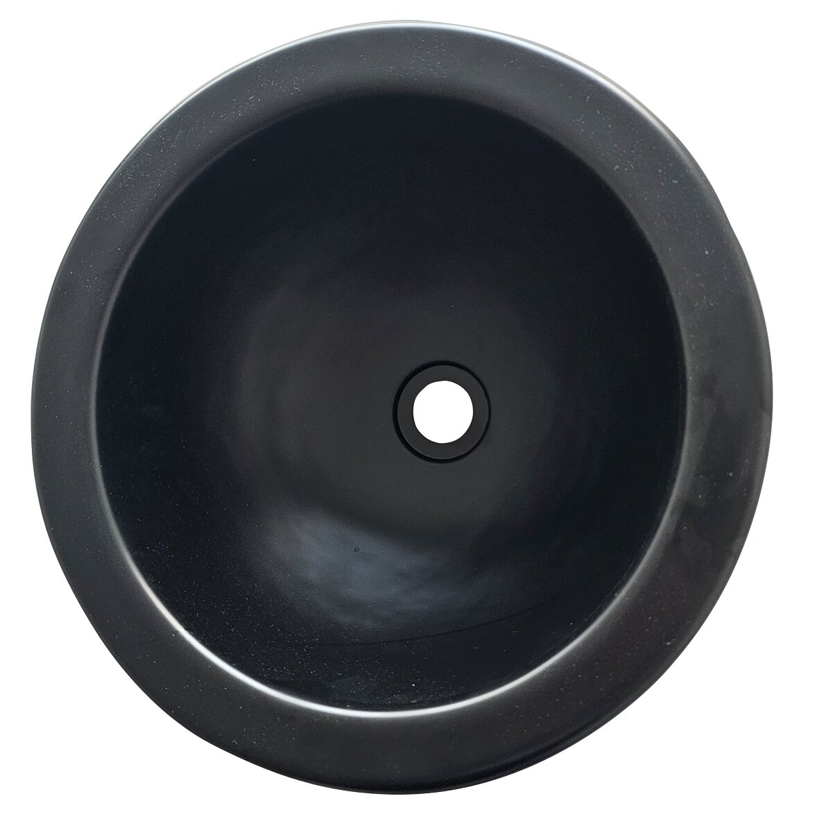Inset Sink Round, 290 mm, black